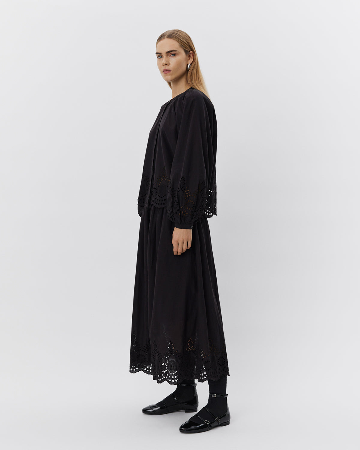 sofie-schnoor-women-saraisw-rock-schwarz-maxi-baumwolle image 3