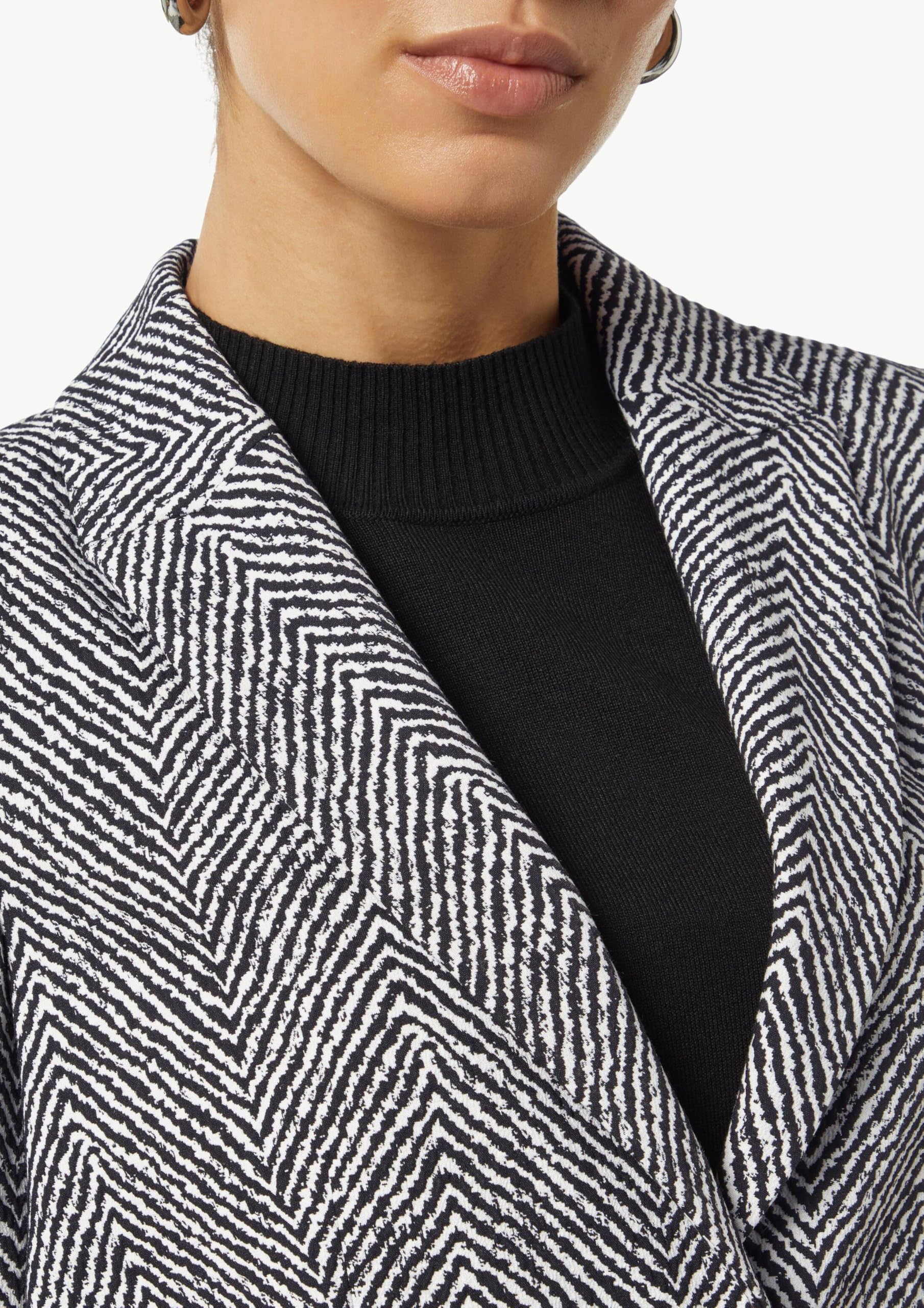 comma-blazers-blazer-jacquard-strukturmuster-damen-gr-44 image 5