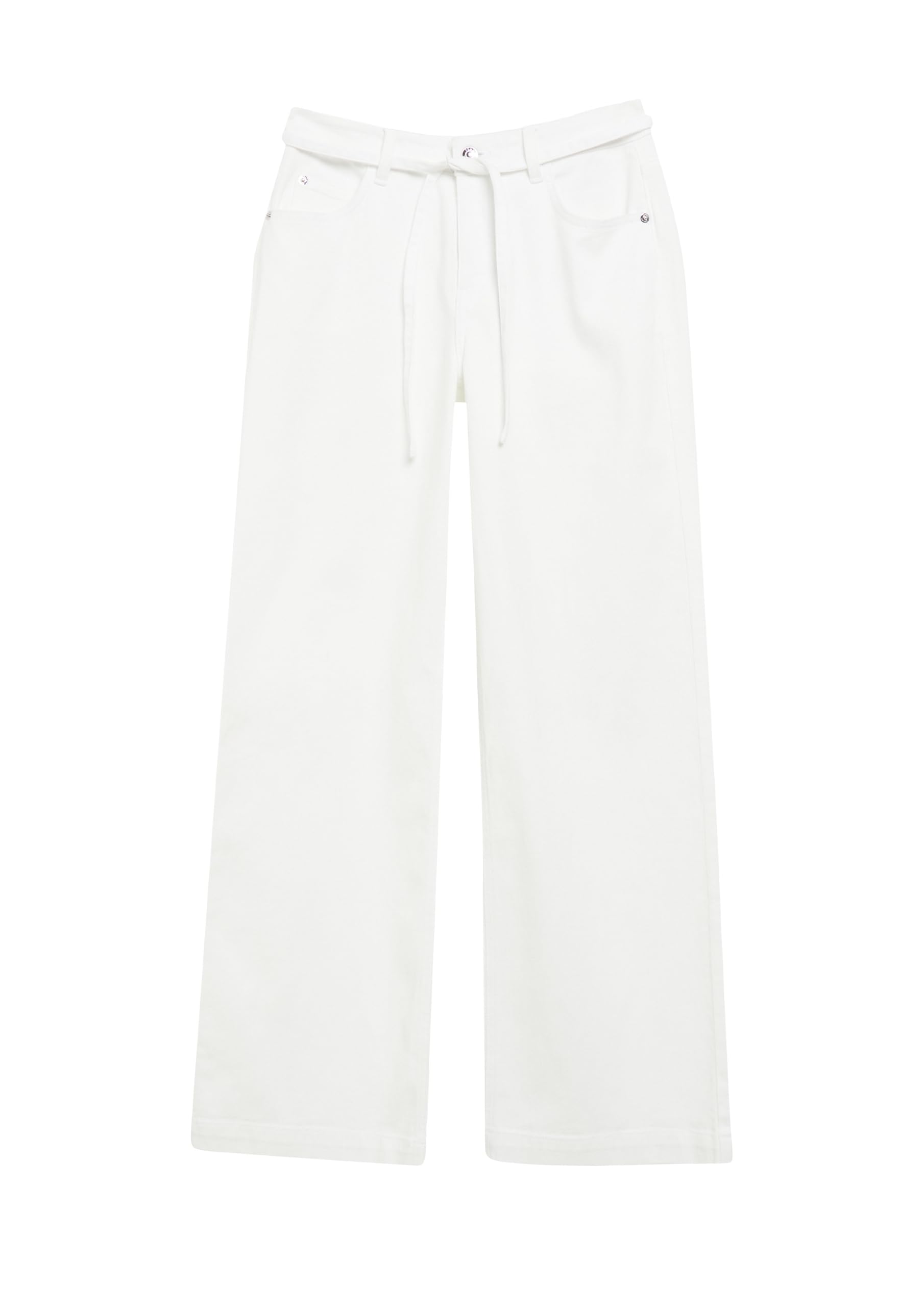 comma-jeans-wide-leg-jeans-white-denim-mit-bindeg-rtel image 4