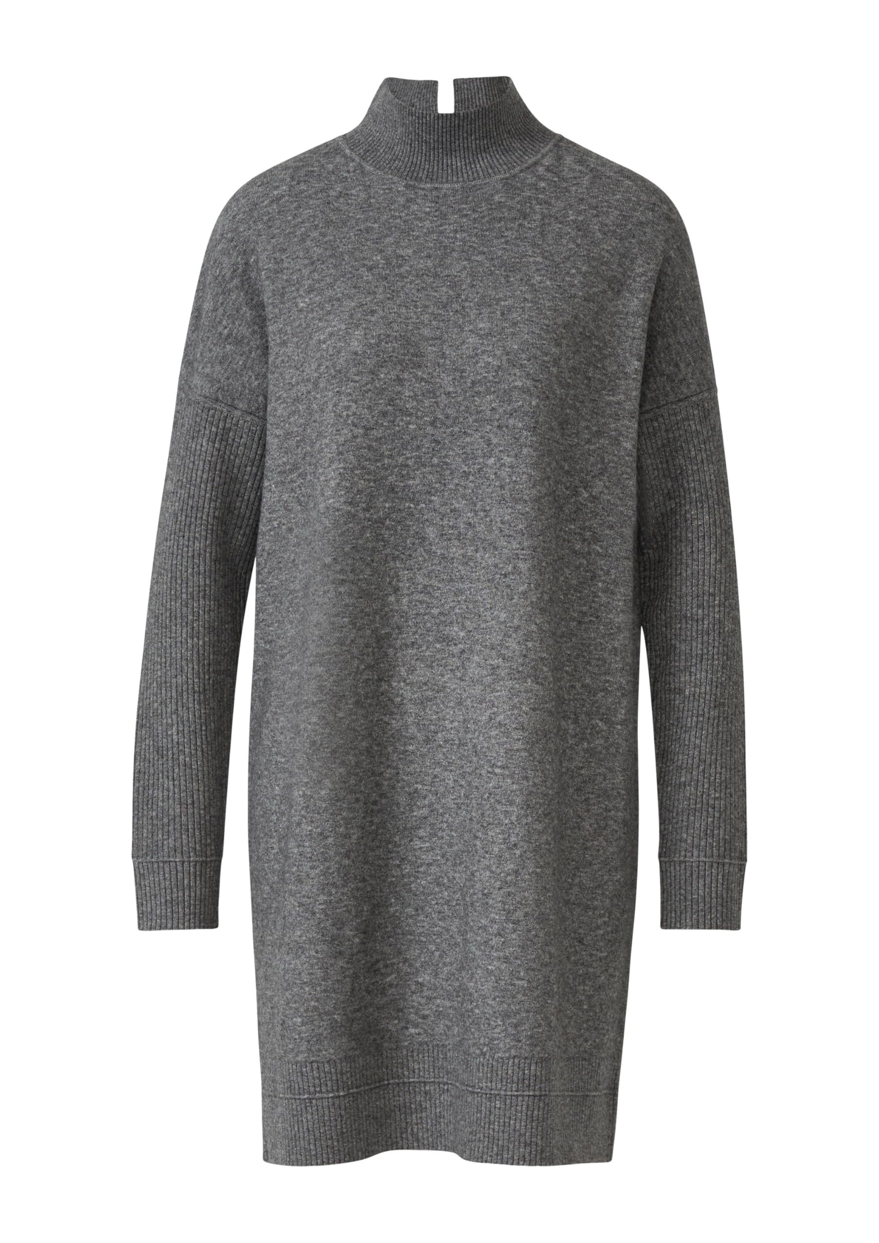 comma-strickkleid-stehkragen-wollmix-kleid-gr-e-m image 3