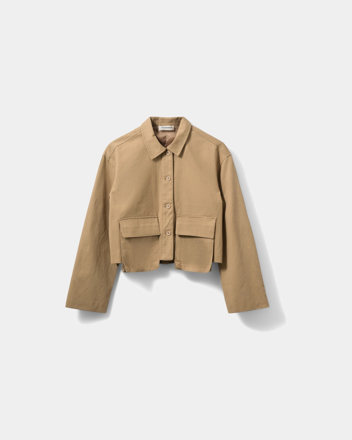 sofie-schnoor-larksw-kurz-jacke-camel-baumwolle image 1