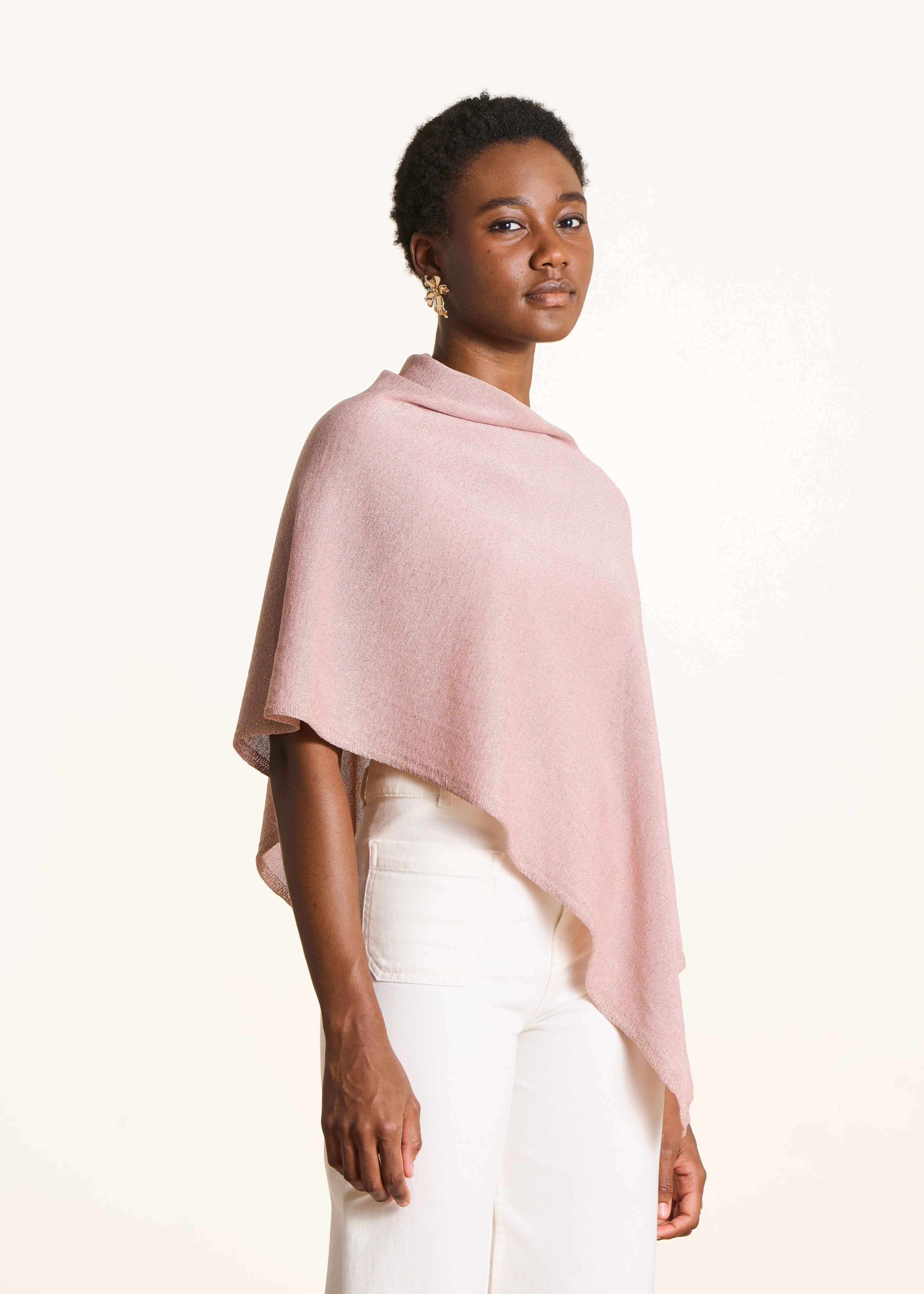 la-f-e-marabout-e-foncho-pullover-cape-hellrosa-tu image 1
