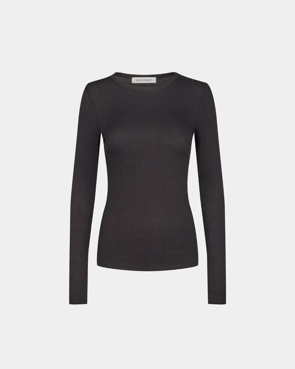 sofie-schnoor-women-petriciasw-langarmshirt-schwarz-slimfit image 1