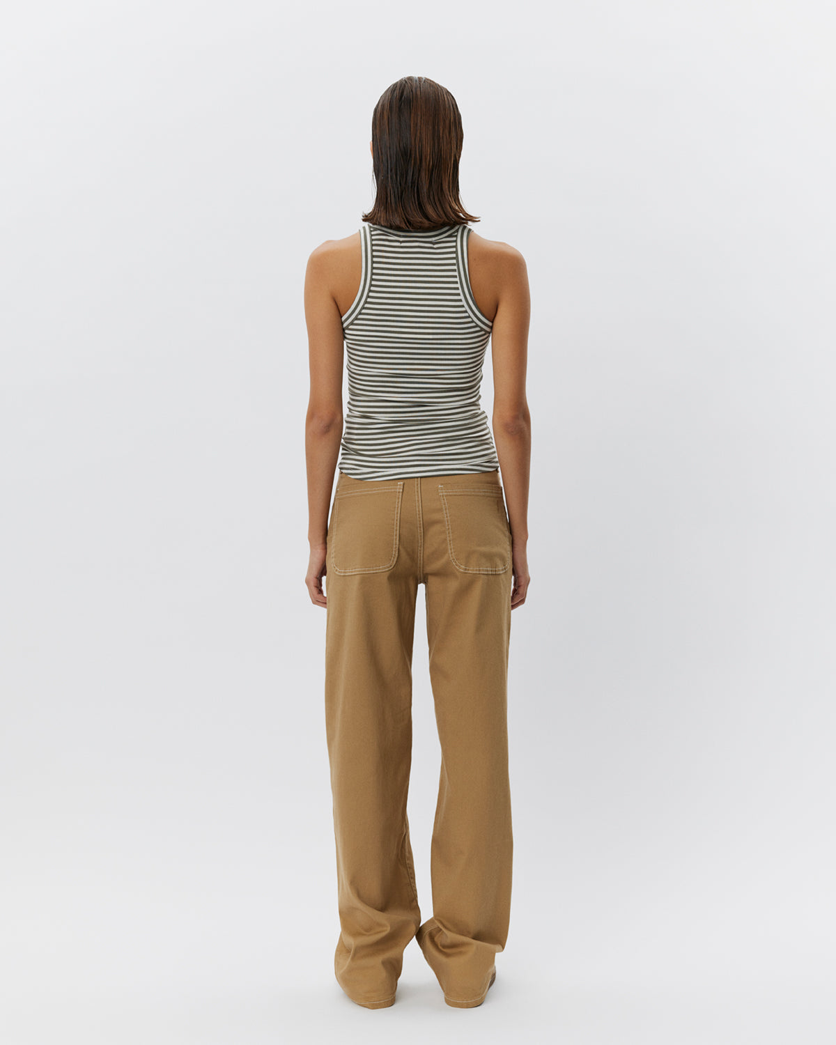 sofie-schnoor-women-julliesw-top-army-striped-viskose image 3