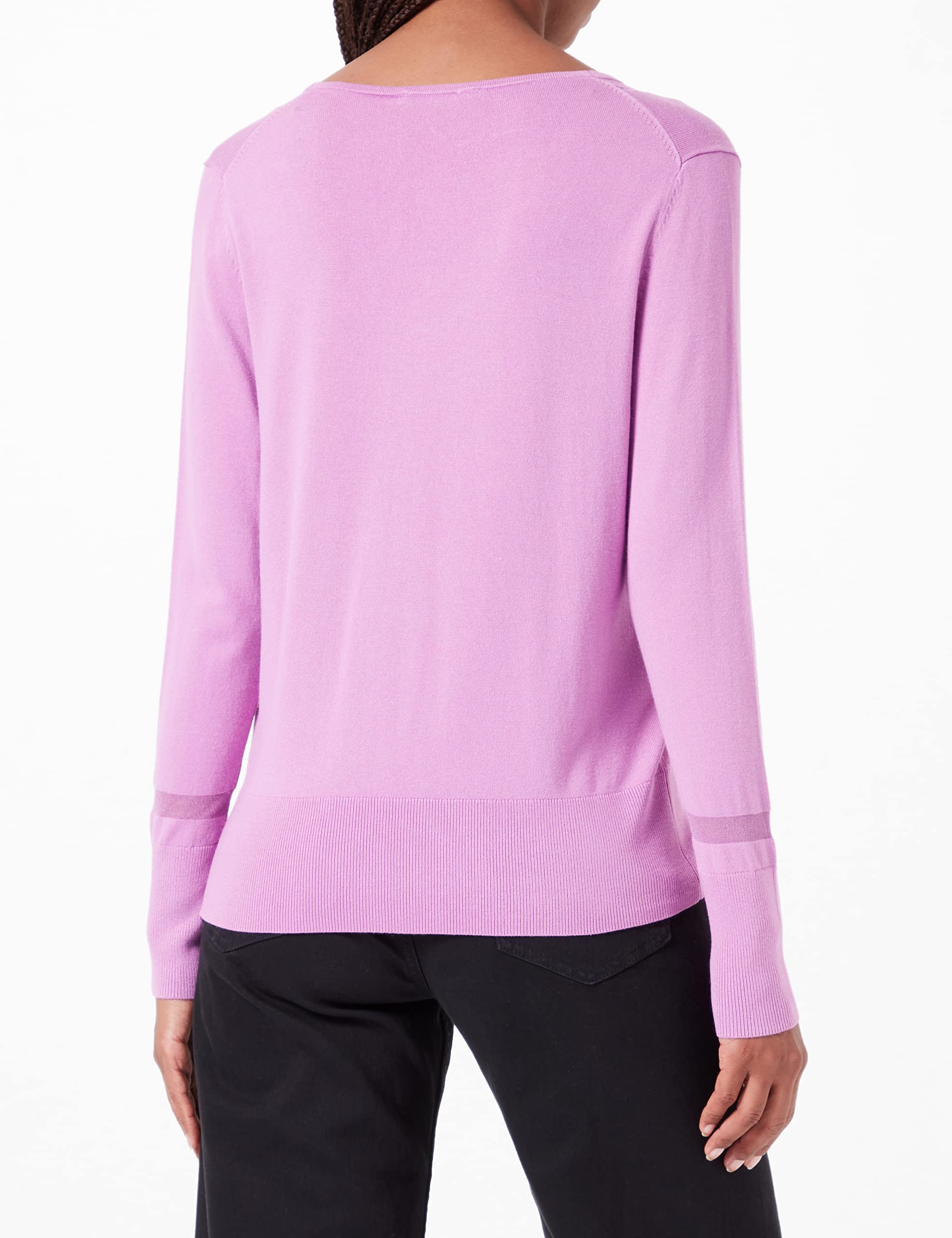 comma-knitwear-pullover-gr-36-pink-v-ausschnitt-baumwolle image 4