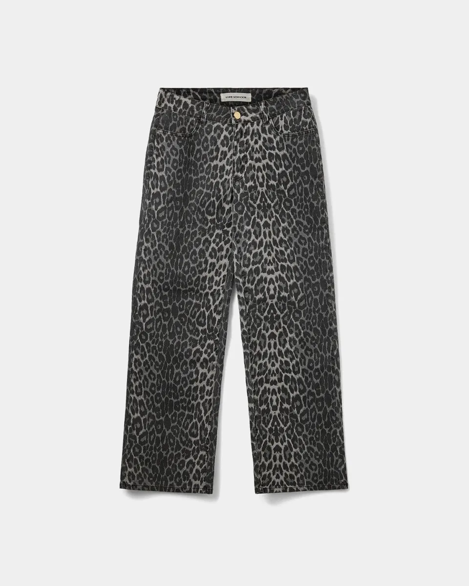 sofie-schnoor-siennasw-hose-leo-grau-stretch-mid-waist image 1