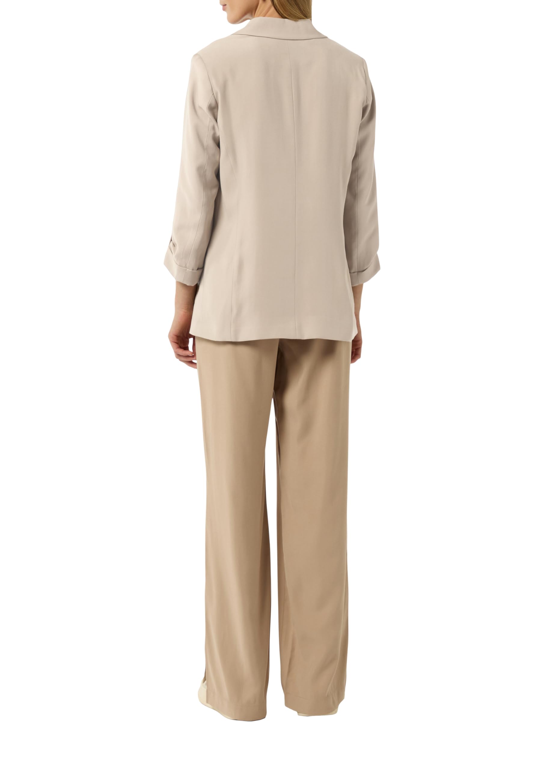comma-antaillierter-blazer-viskosetwill-gr-36-sandstein image 2