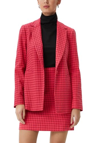 comma-dobby-blazer-hahnentritt-muster-blazer image 7