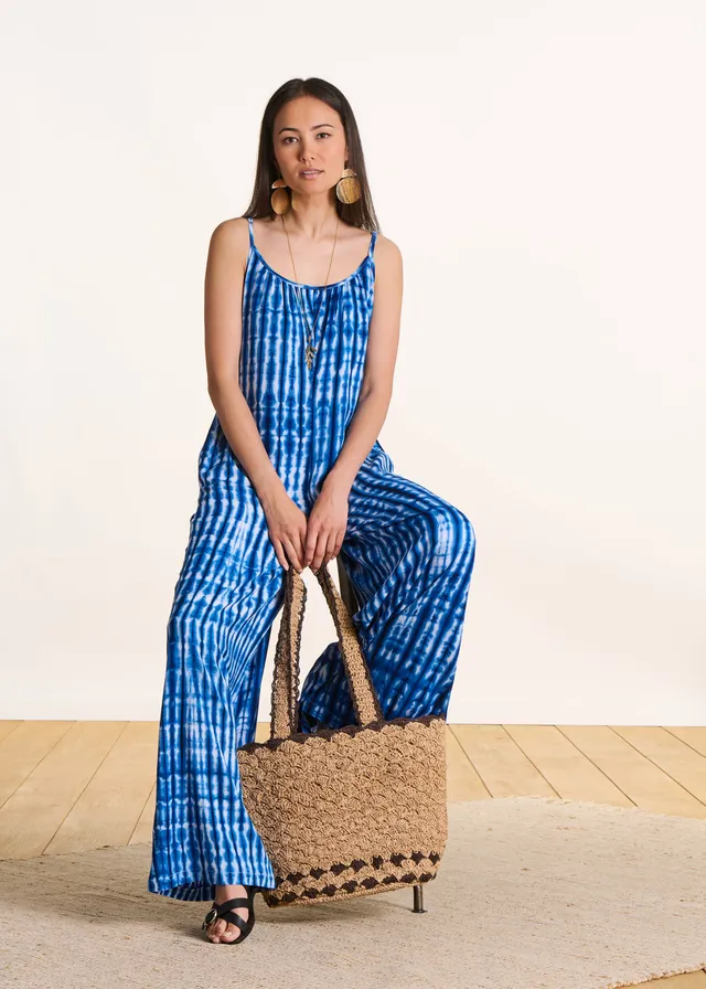 la-f-e-marabout-e-didart-722-jumpsuit-blau-tie-dye-weites-bein image 1