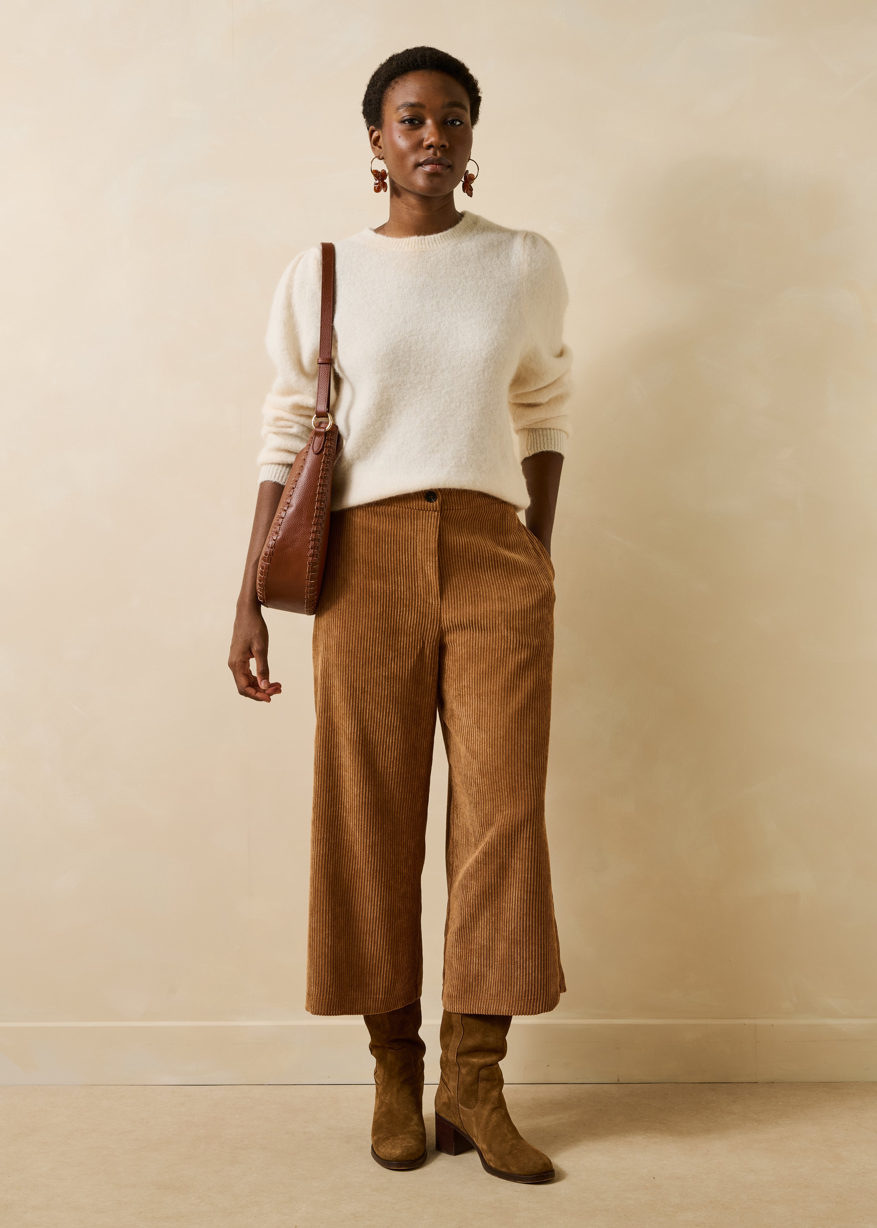 la-f-e-marabout-e-gatine-hose-cord-camel-cropped-weit image 1