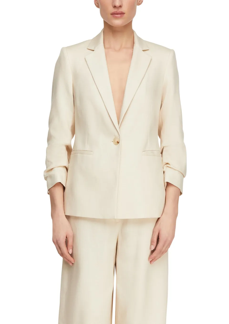 comma-indoor-blazer-regular-lyocellmix-damen-blazer image 1