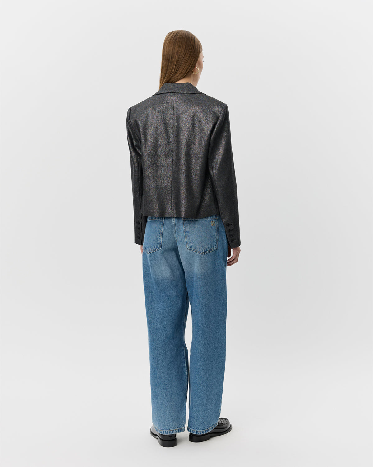 sofie-schnoor-women-imogensw-blazer-cropped-black-glitter image 4