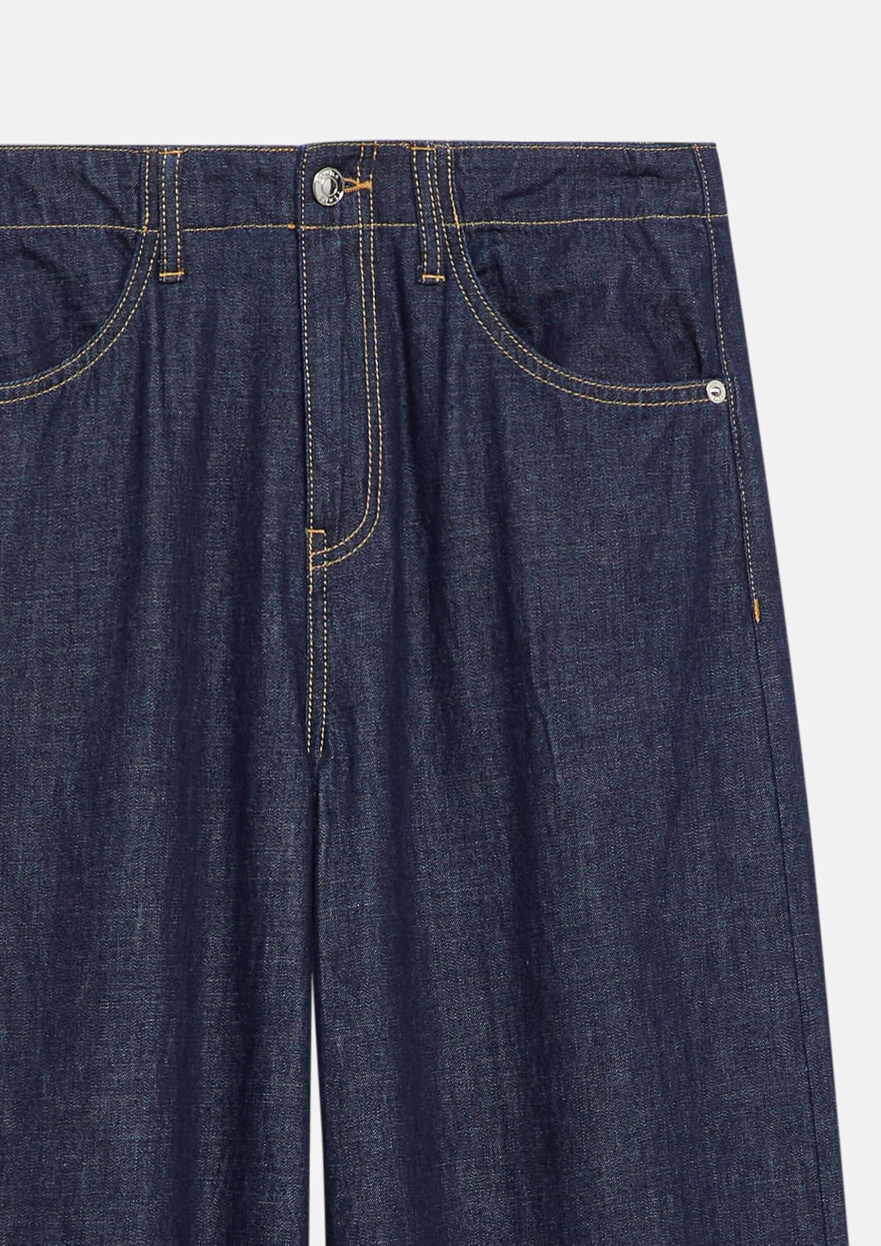 comma-wide-leg-jeans-damen-high-rise-denim image 5