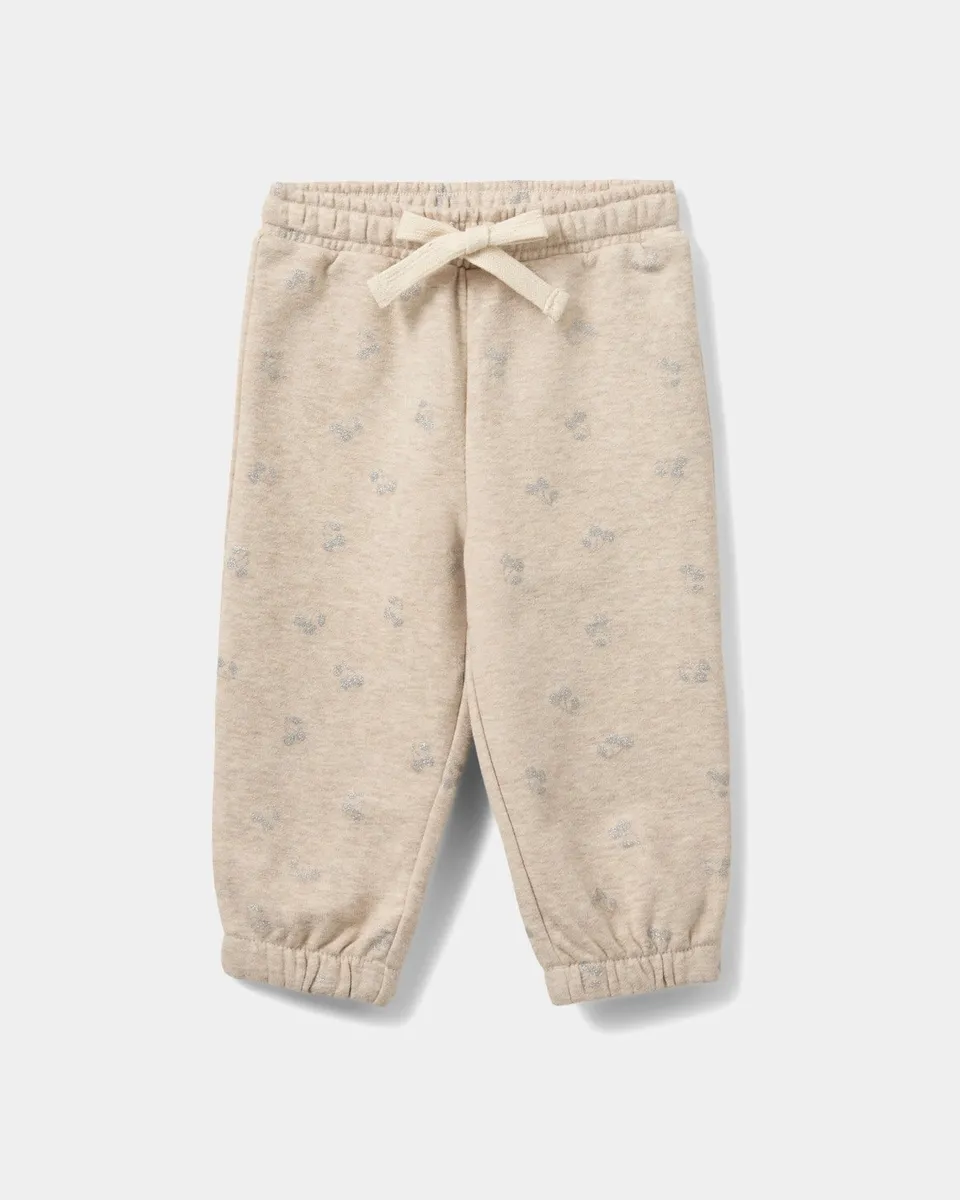 sofie-schnoor-kids-netussb-sweathose-beige-melange-kirschen image 1