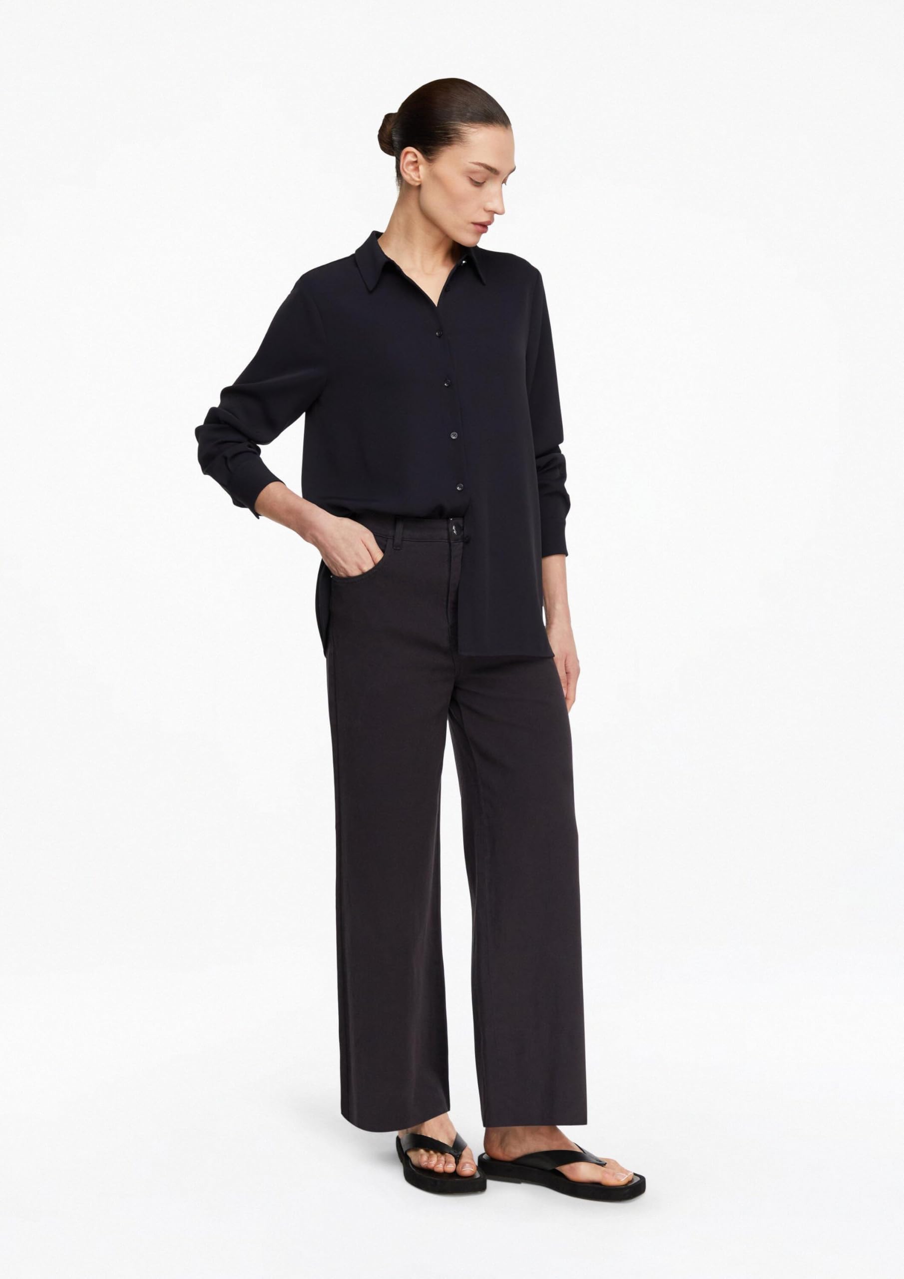 comma-anna-culotte-jeans-7-8-damen-navy image 7