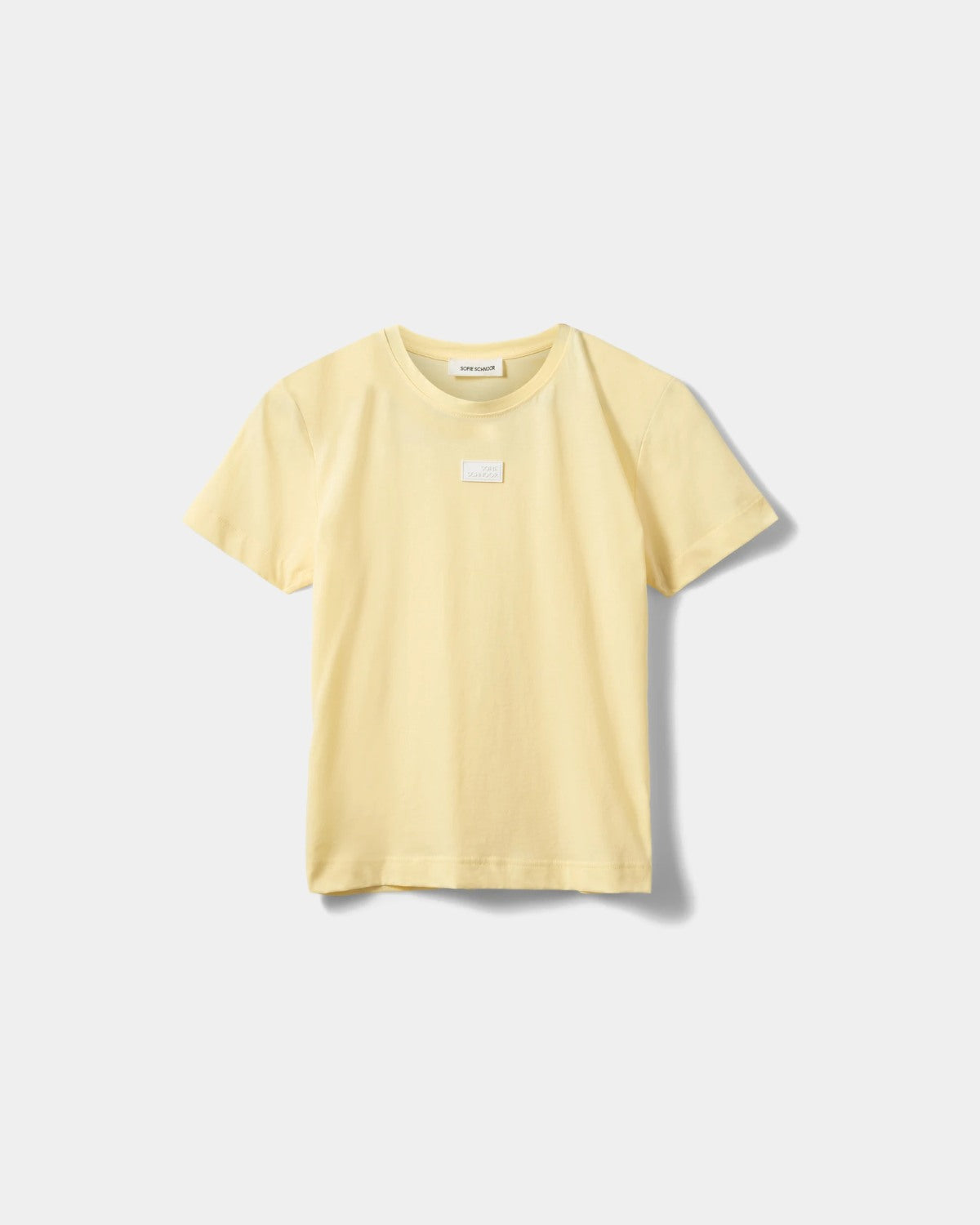 sofie-schnoor-women-indysw-mini-t-shirt-butter-yellow-xs-baumwolle image 1