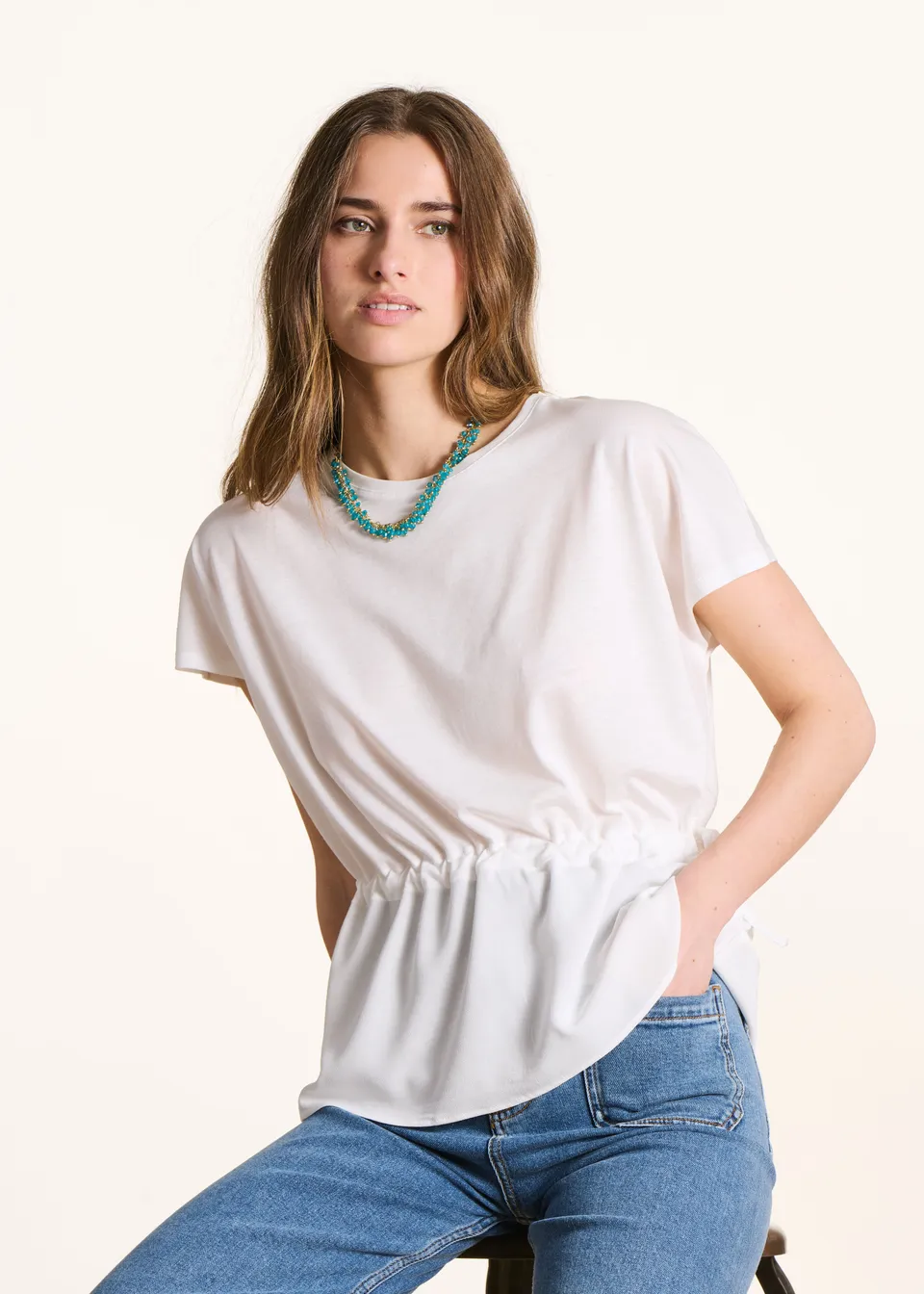 la-f-e-marabout-e-finesse-t-shirt-ecru-weit-xs-xl image 1