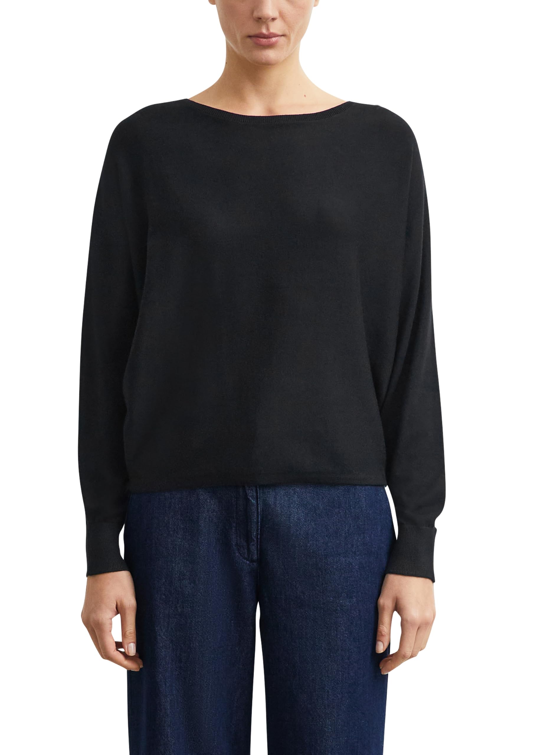 comma-strickpullover-feinstrick-u-boot-beige-relaxed-fit image 1