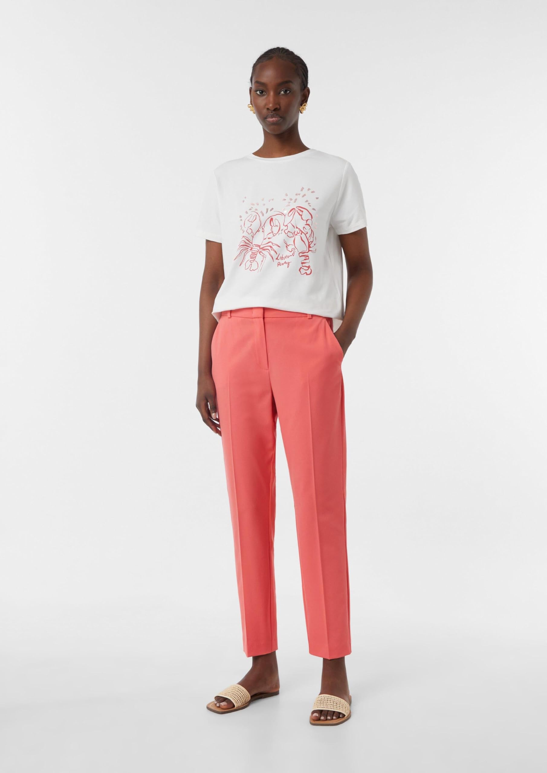 comma-stoffhose-slim-fit-mid-rise-gr-46-ankle-hose image 7