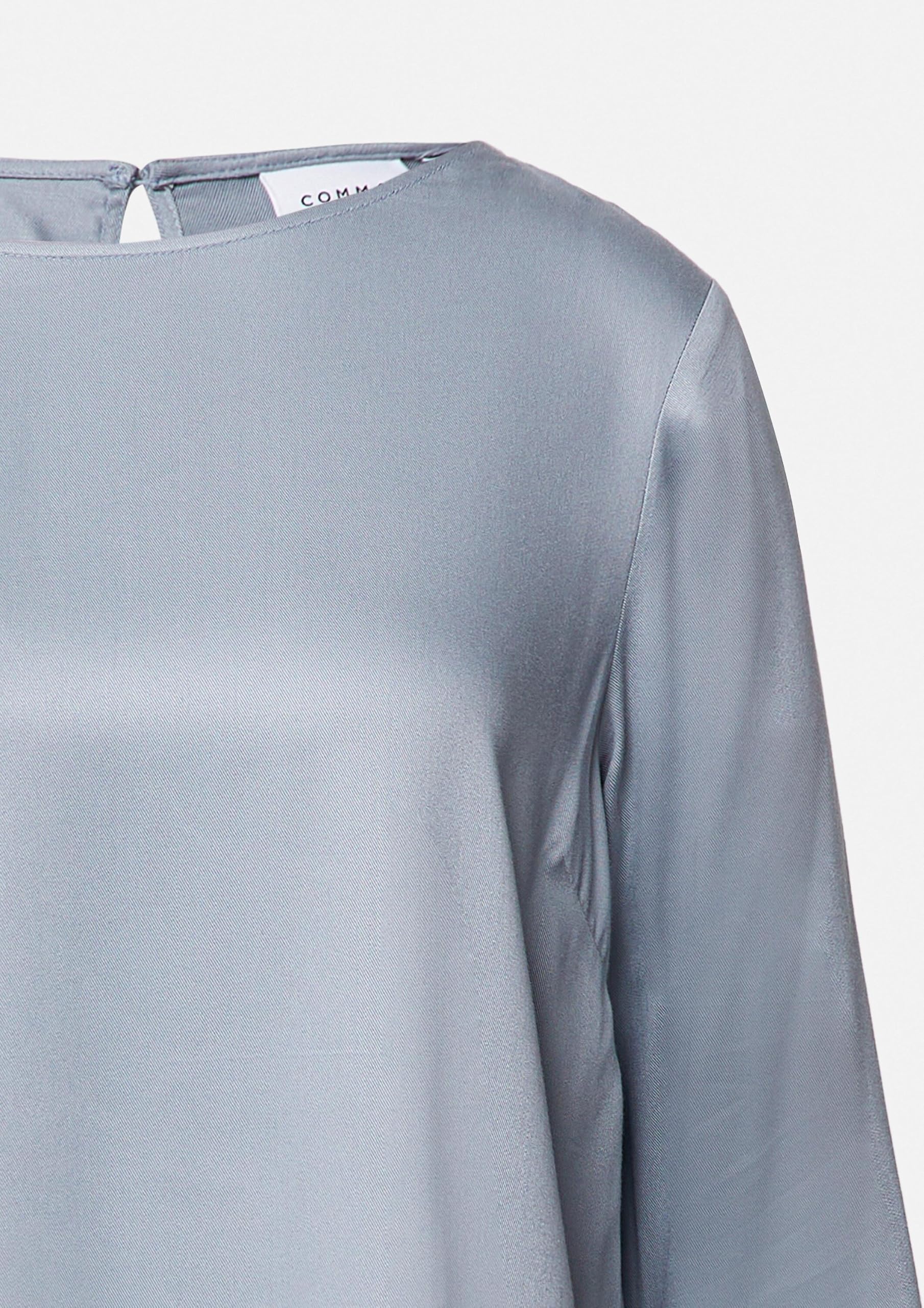 comma-blouses-viskosebluse-3-4-arm-blau-36-schlitzdetails image 7
