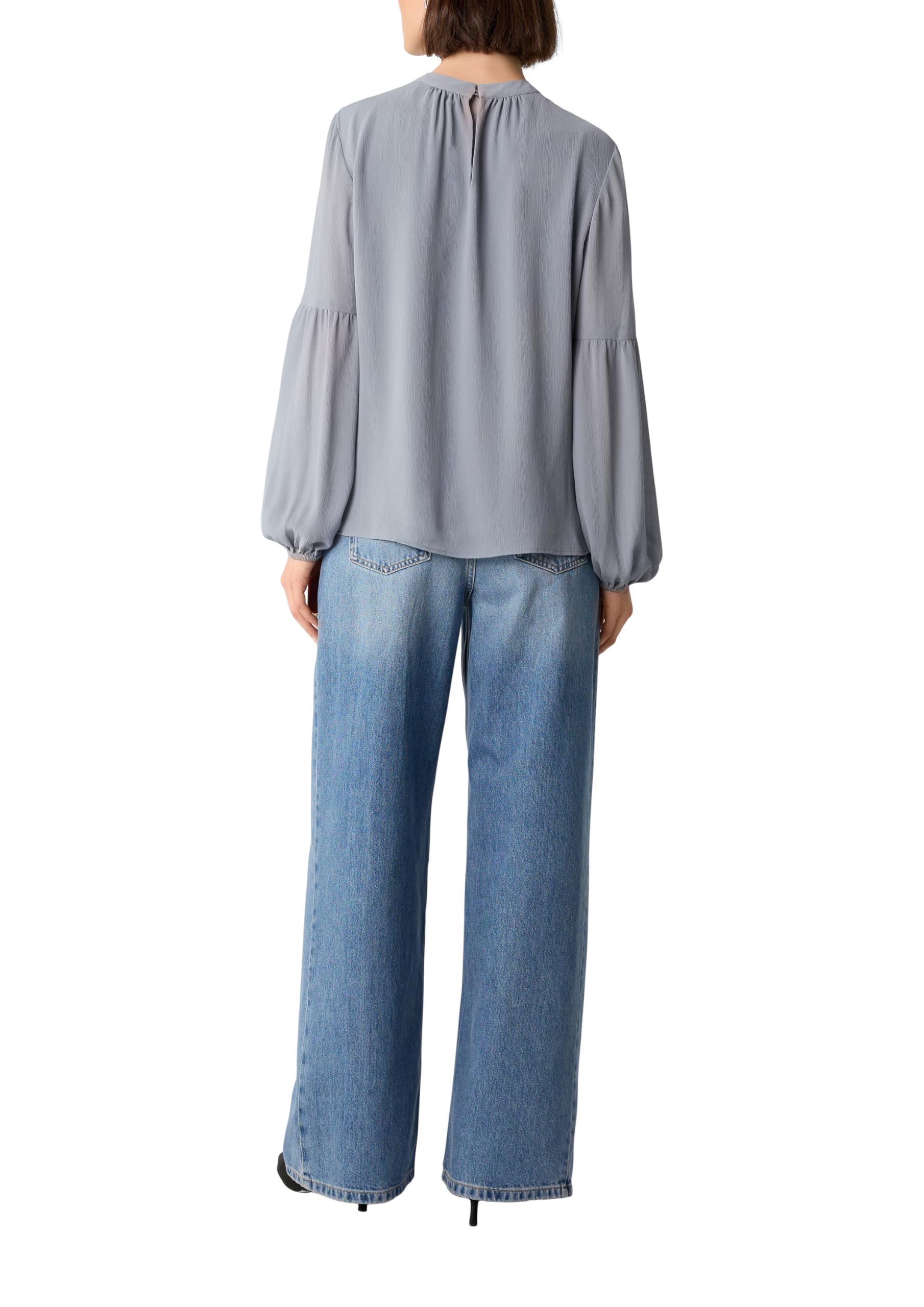 comma-bluse-2169258-gr-46-chiffonbluse-ballon-rmel image 2