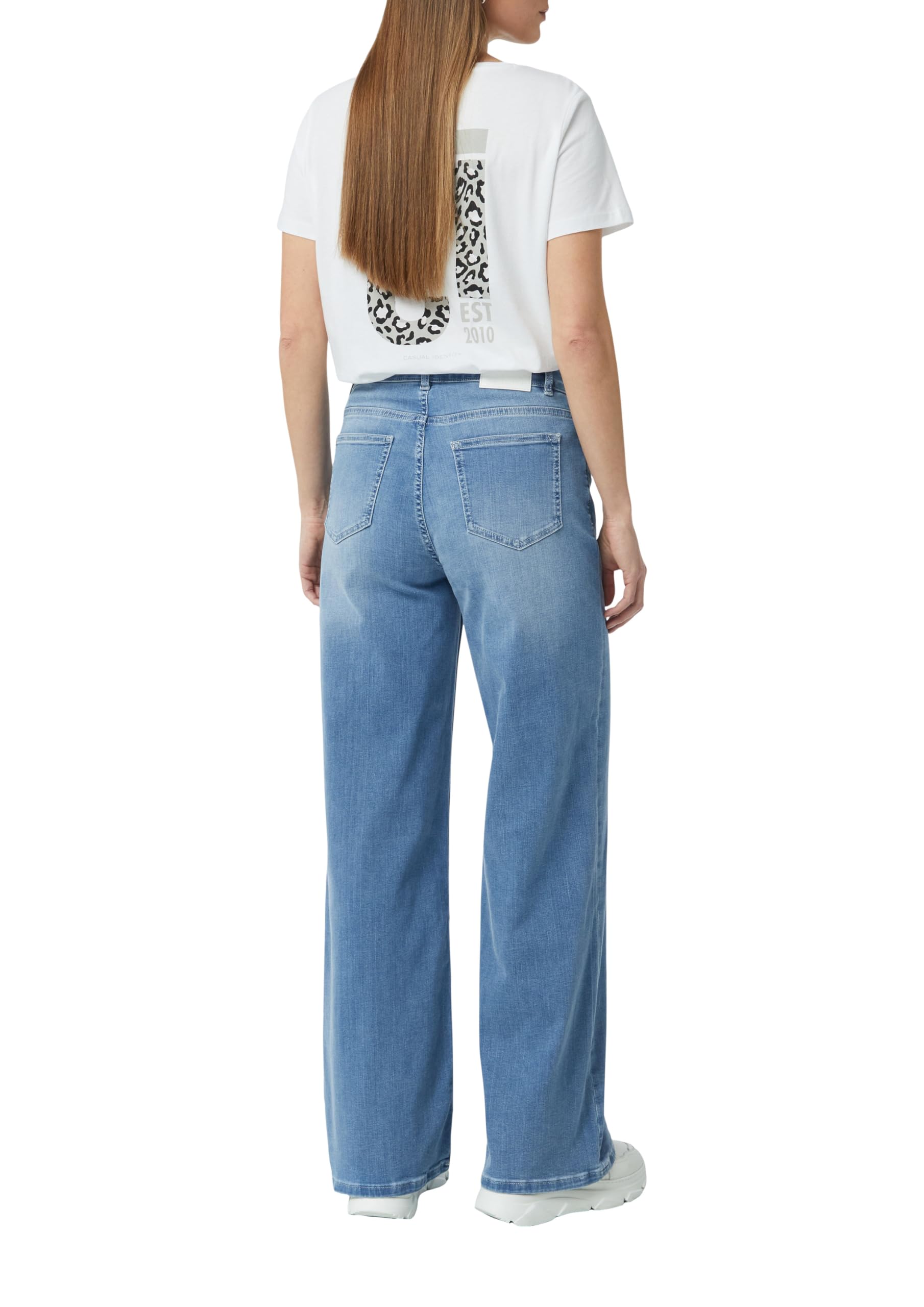 comma-wide-leg-jeans-elastisch-gr-e-44-denim image 2