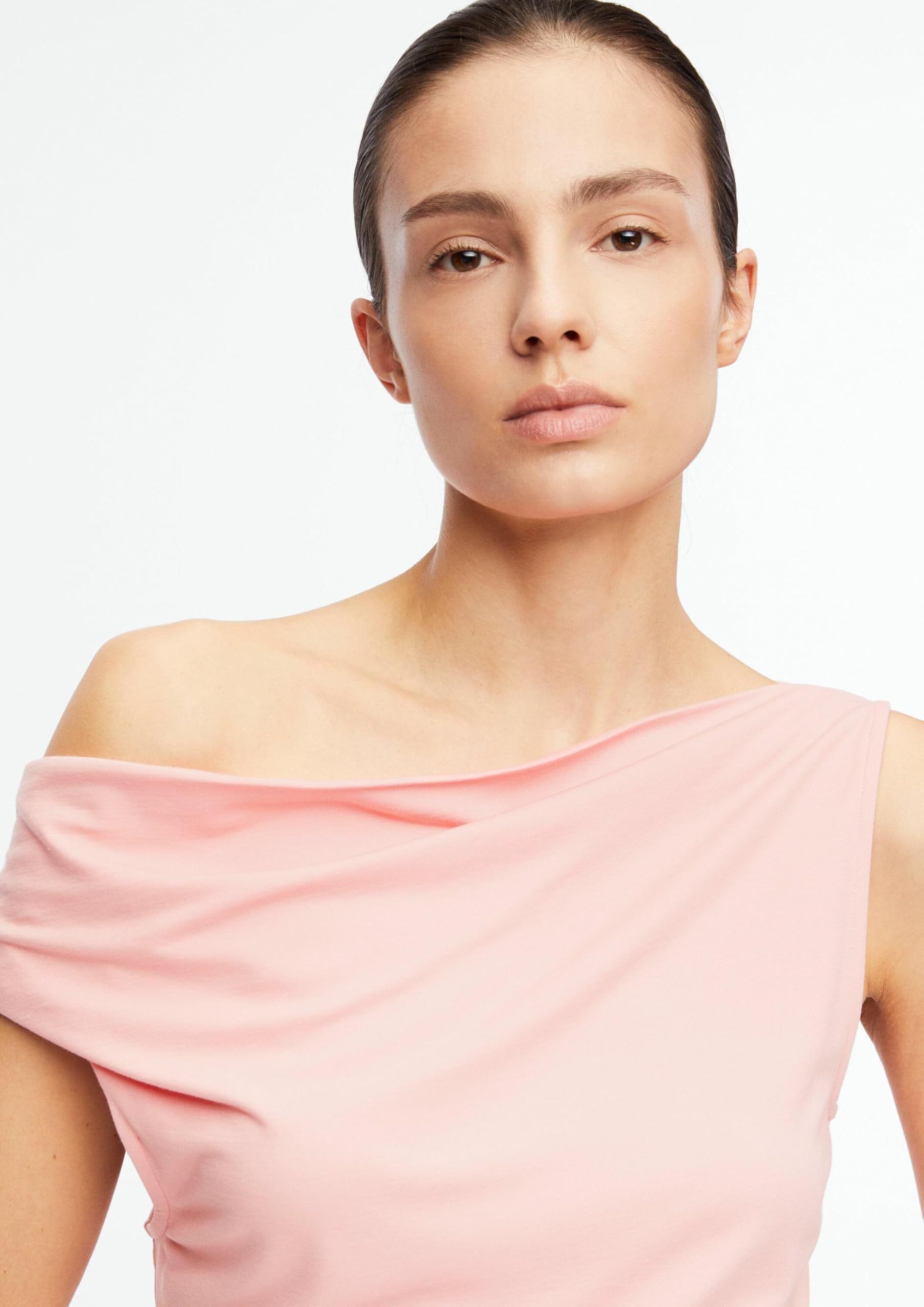 comma-t-shirt-damen-slim-fit-rosa-gr-36-jersey image 4