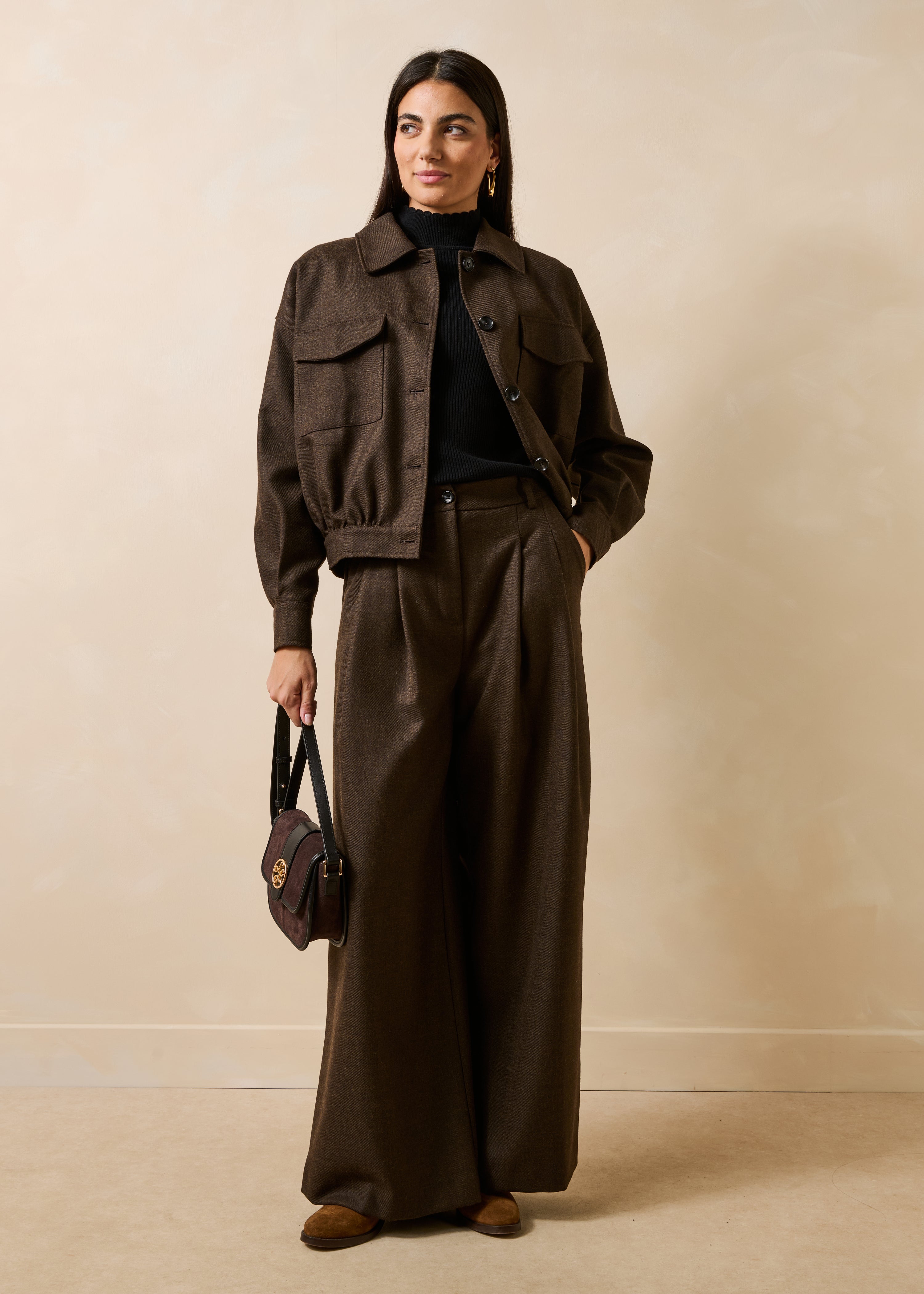 la-f-e-marabout-e-gariba-jacke-braun-wolle-gr-36 image 2
