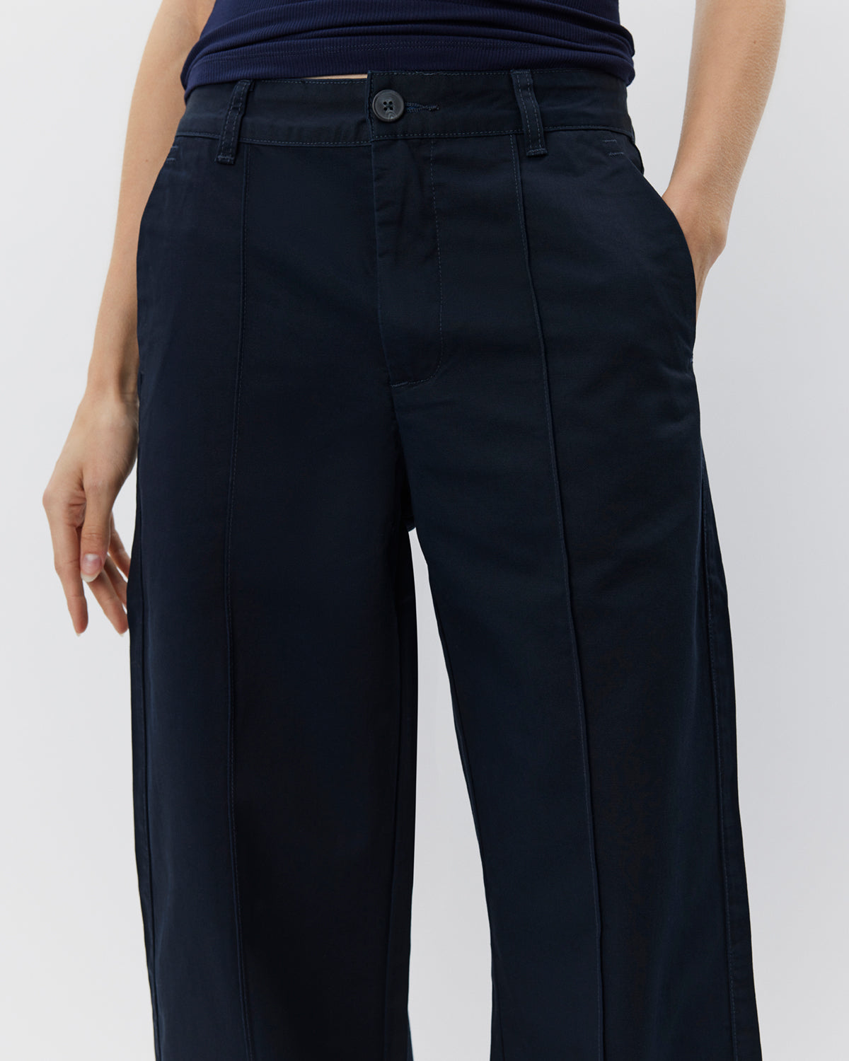 sofie-schnoor-izzasw-trousers-hose-navy-baumwolle-loose image 3