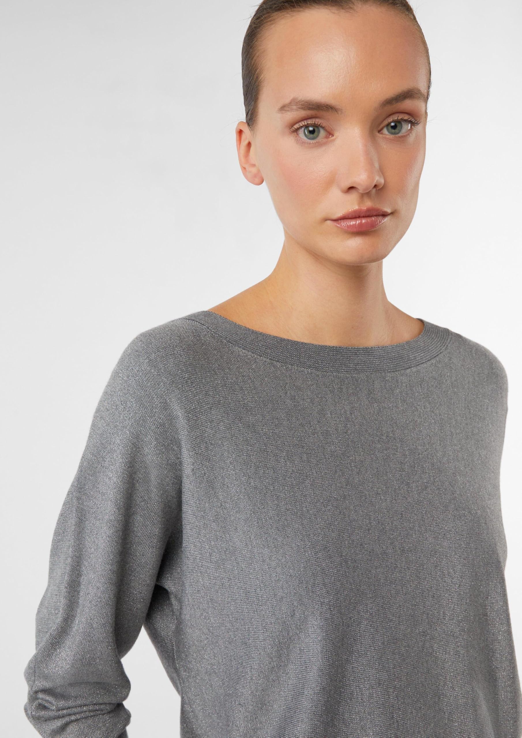 comma-knitwear-feinstrick-pullover-fledermaus-rmel-gr-42-glitzer image 5
