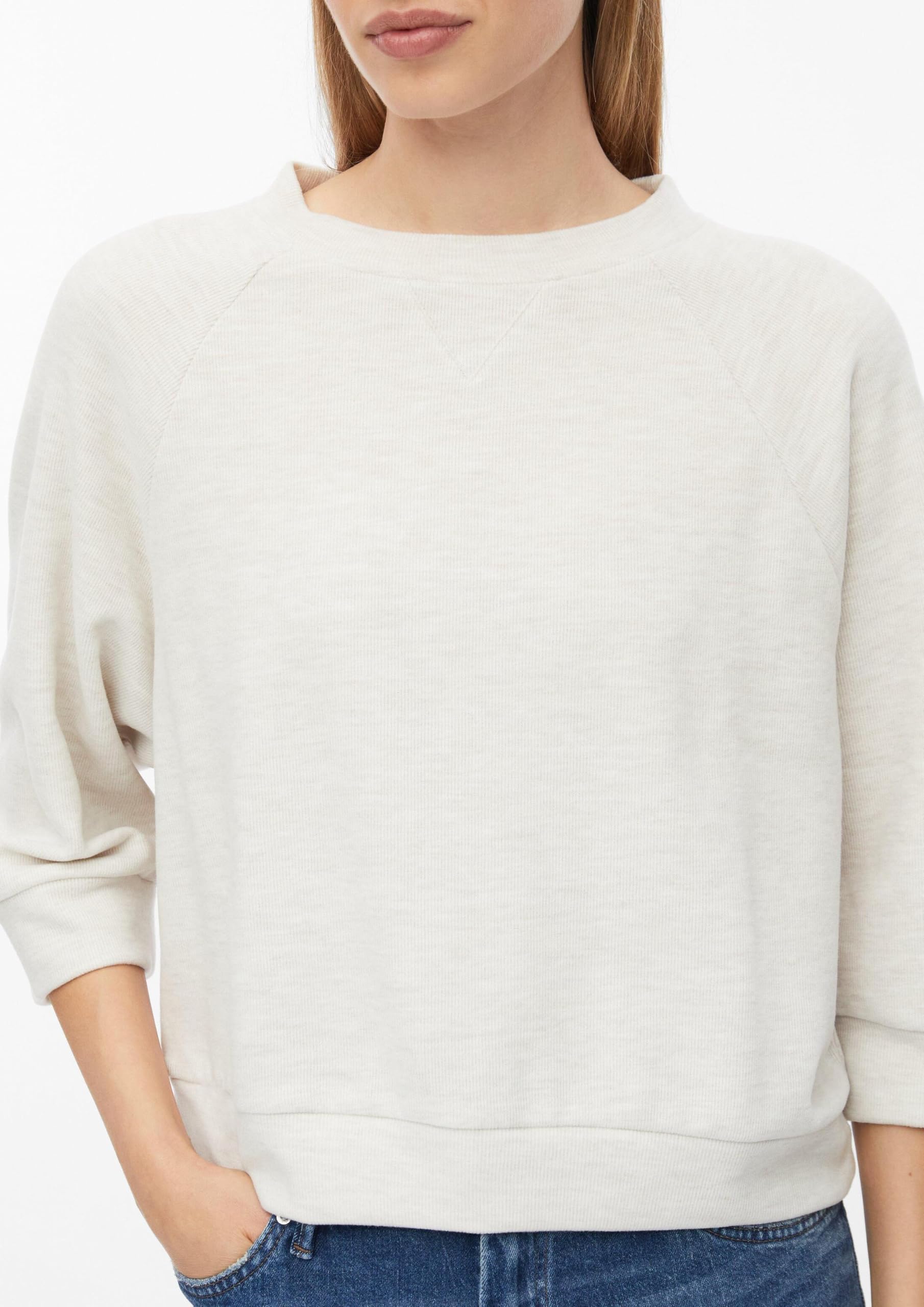 comma-sweatshirt-3-4-arm-damen-sweater-uni image 3