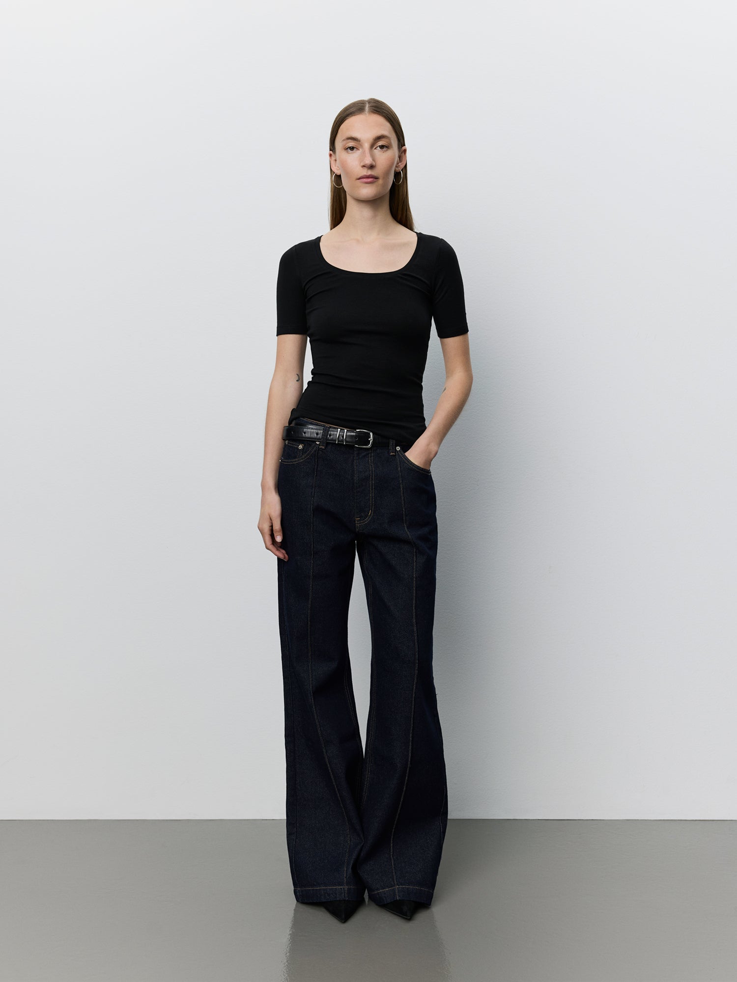 sofie-schnoor-women-aronasw-jeans-dunkelblau-high-waist image 2