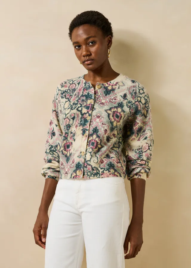 la-f-e-marabout-e-gomler-strickjacke-ecru-wolle-alpaka image 1