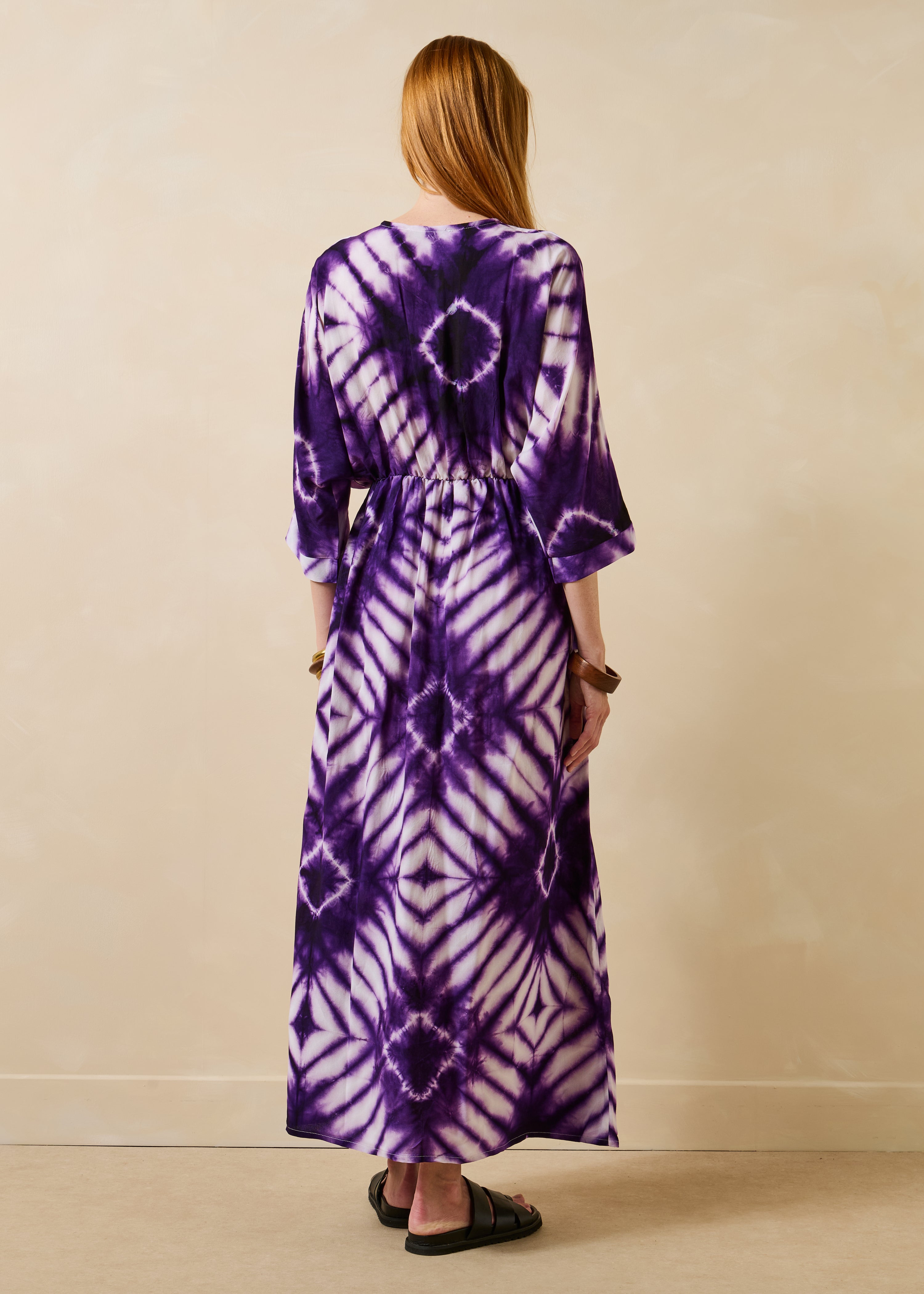 la-f-e-marabout-e-dacre-maxikleid-violett-3-4-arm image 3