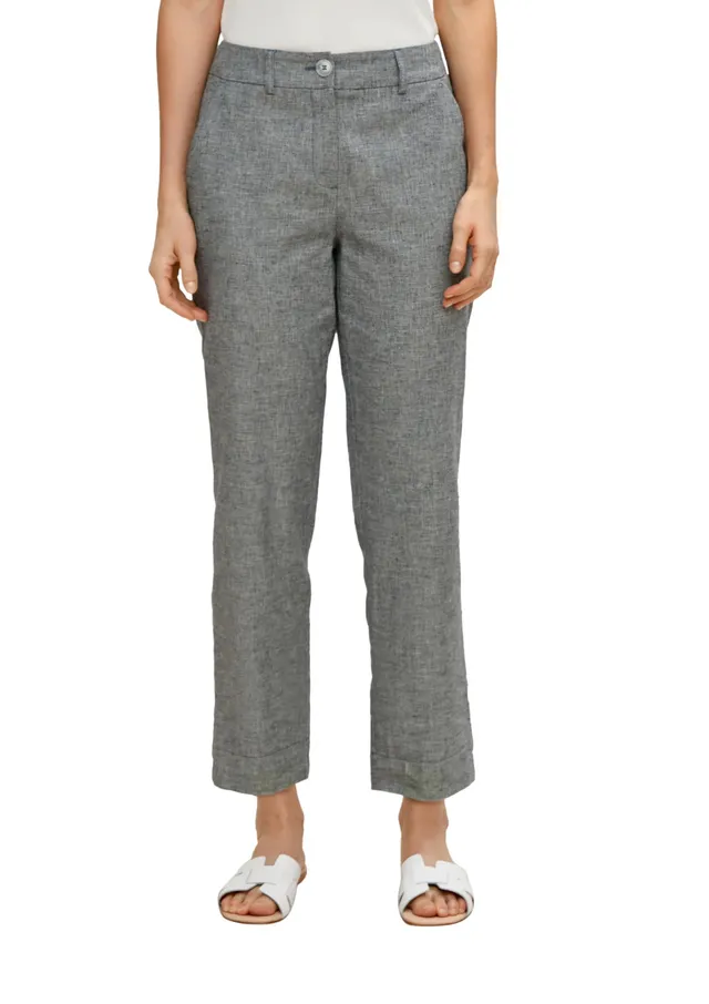 comma-freizeithose-7-8-tiefblau-damenhose-32-lang image 1