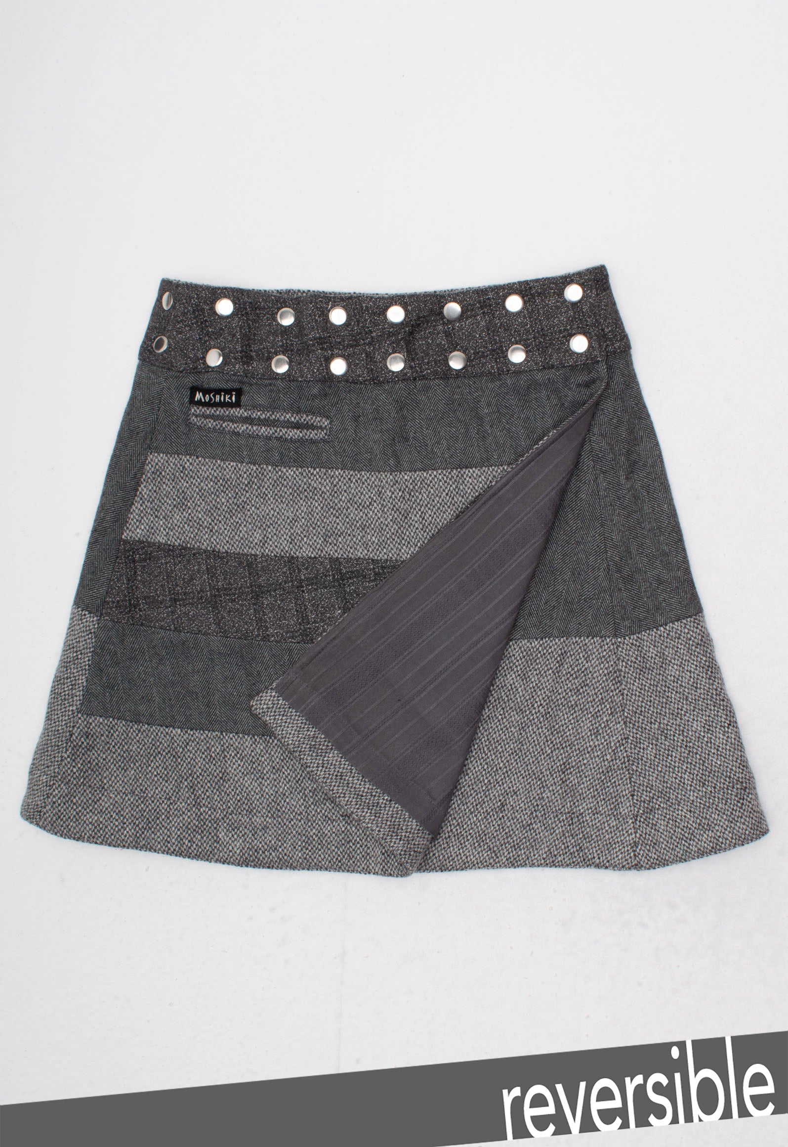 moshiki-hot-cookie-30-wickelrock-tweed-48-cm-wendbar-3 image 1