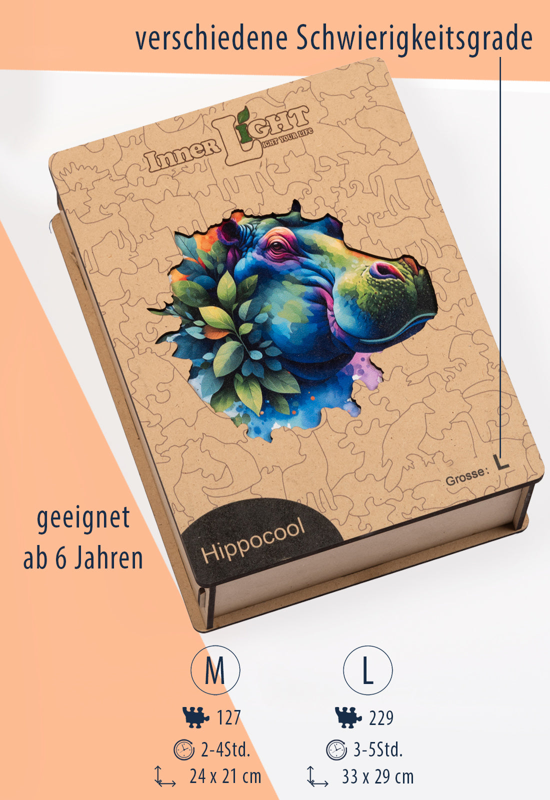 moshiki-hippocool-holzpuzzle-nilpferd-gr-m-modern image 1