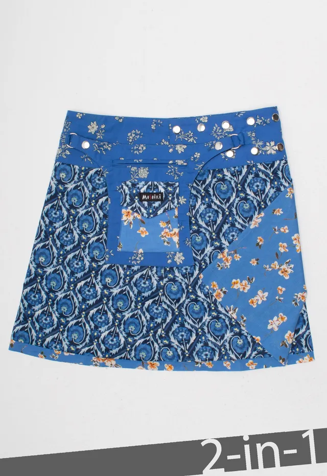 moshiki-hot-cookie-2-wickelrock-45cm-baumwolle-wendbar image 1