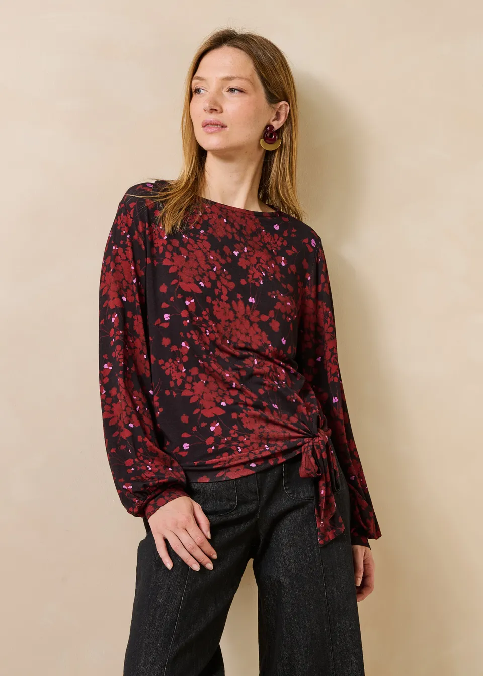 la-f-e-marabout-e-gexpa-t-shirt-floral-langarm image 1