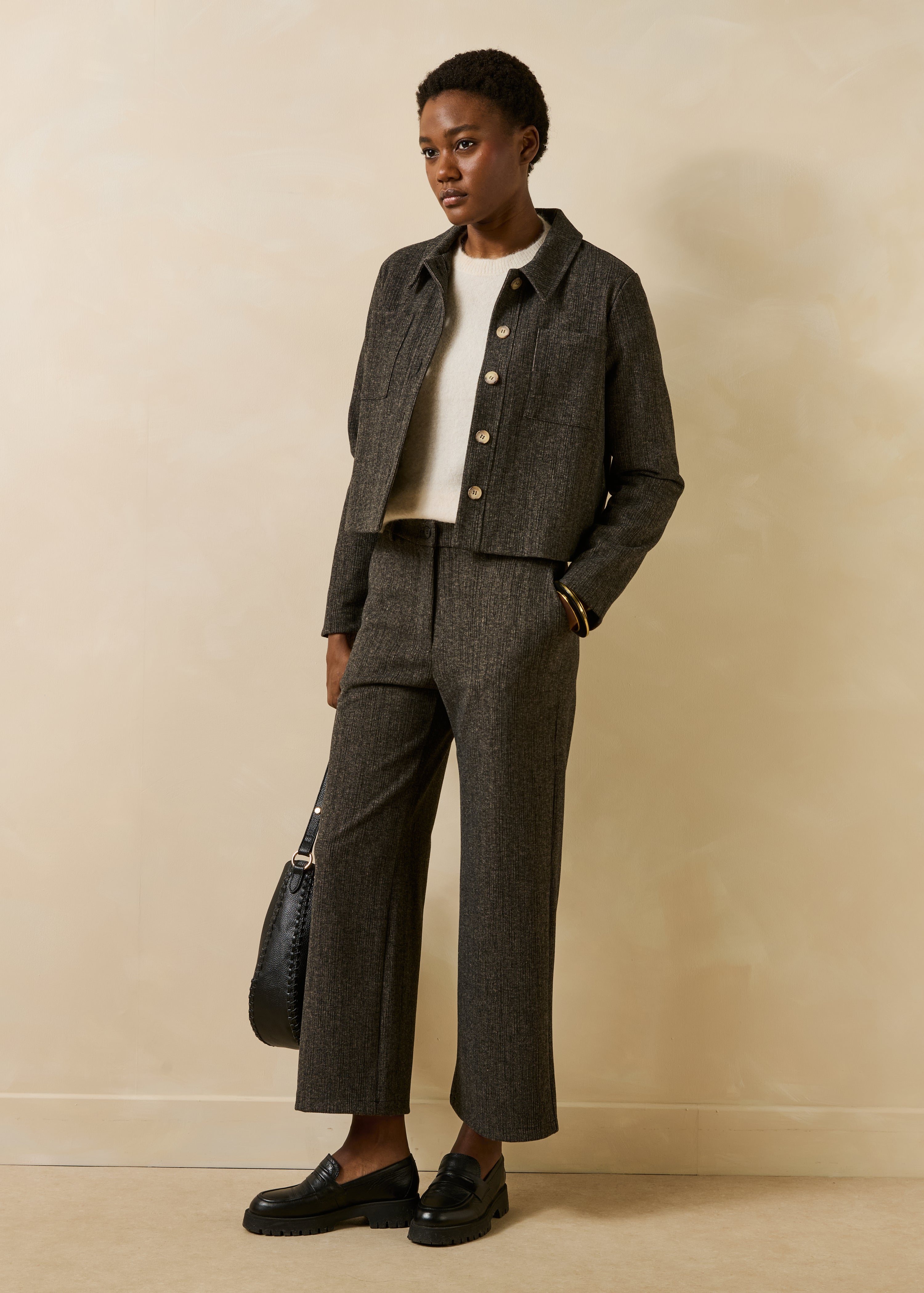 la-f-e-marabout-e-daphne-jacke-kurz-braun-ecorce image 1