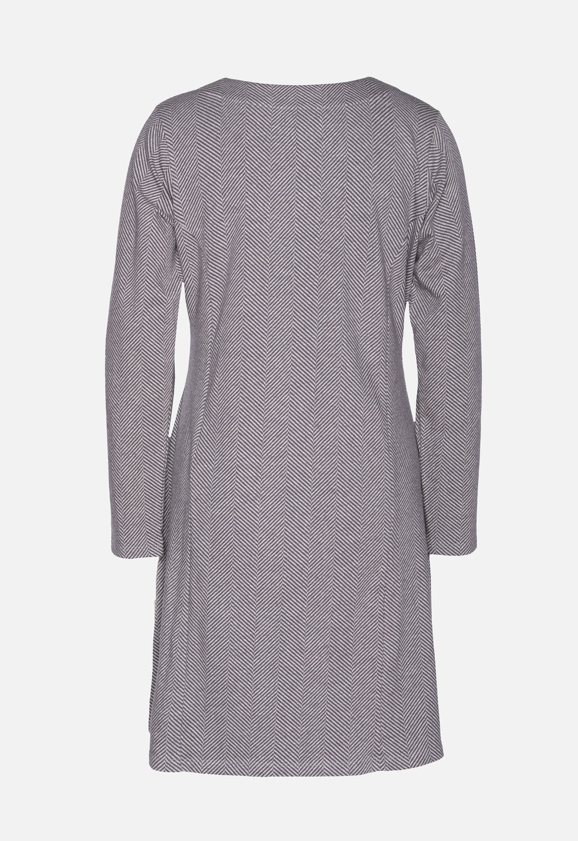 moshiki-dress-g6-kleid-jacquard-stretch-grey-90-cm image 2