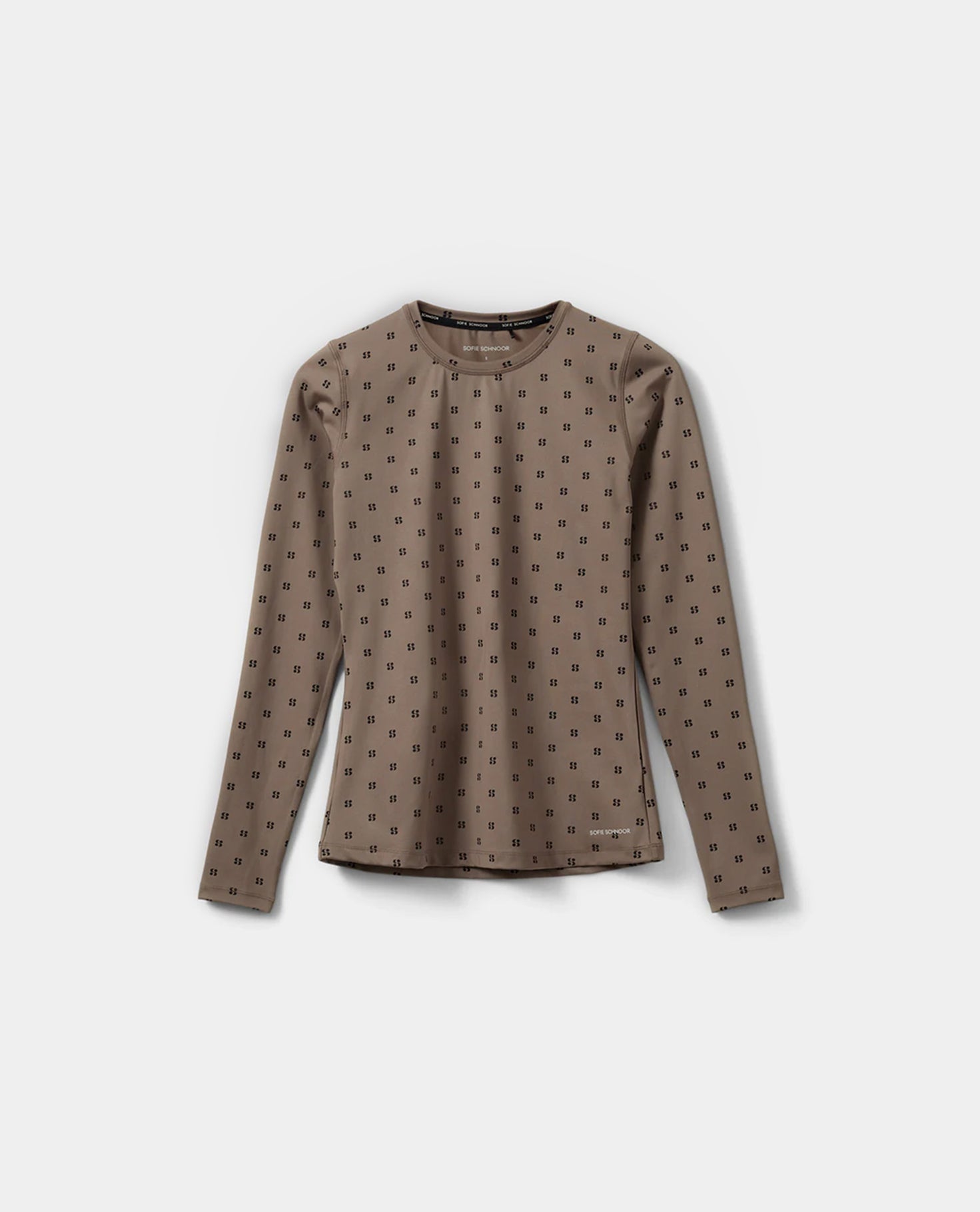 sofie-schnoor-sport-noallesw-shirt-braun-langarm-slimfit image 1