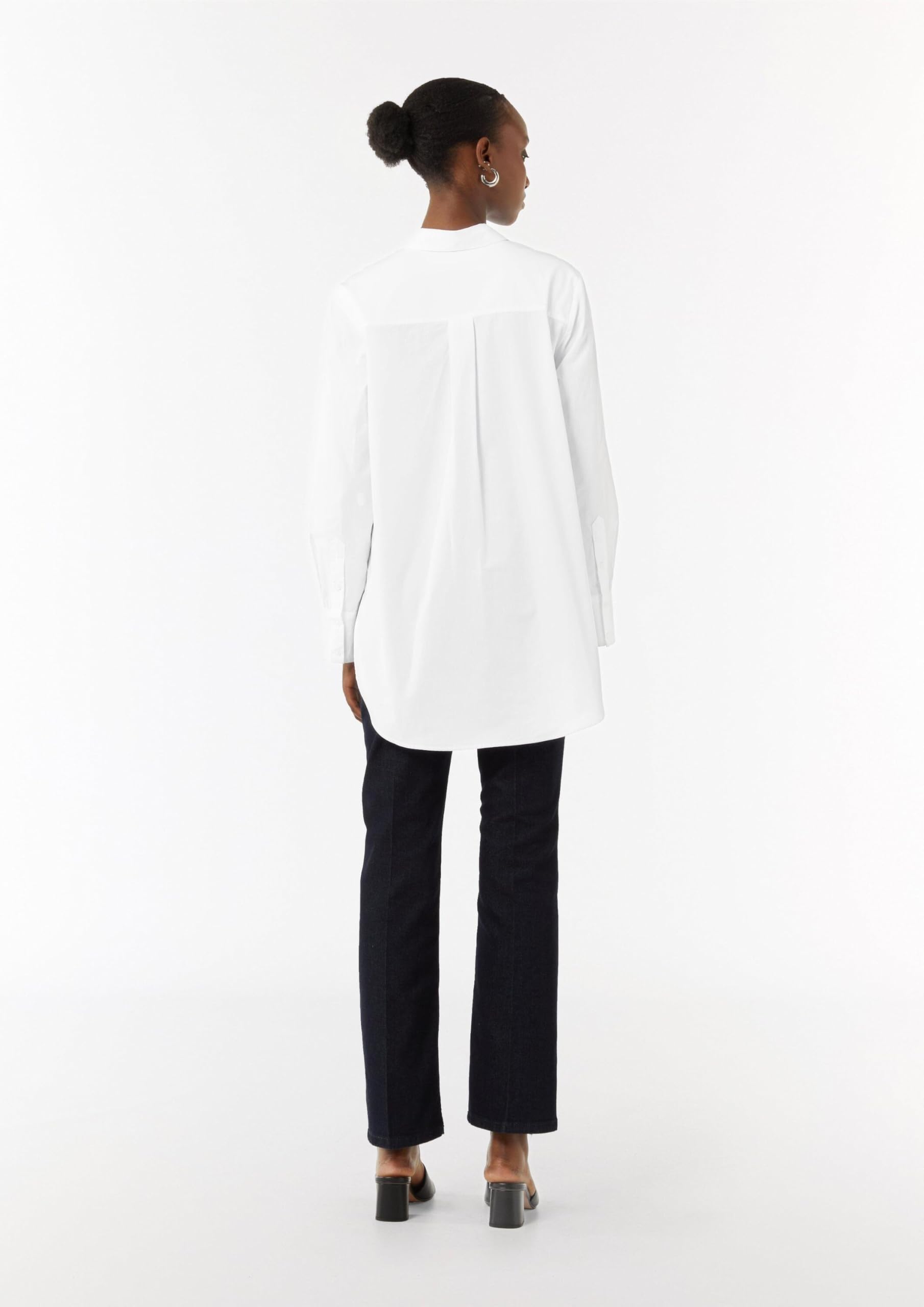 comma-blouses-damen-bluse-wei-gr-34-aus-baumwolle image 6