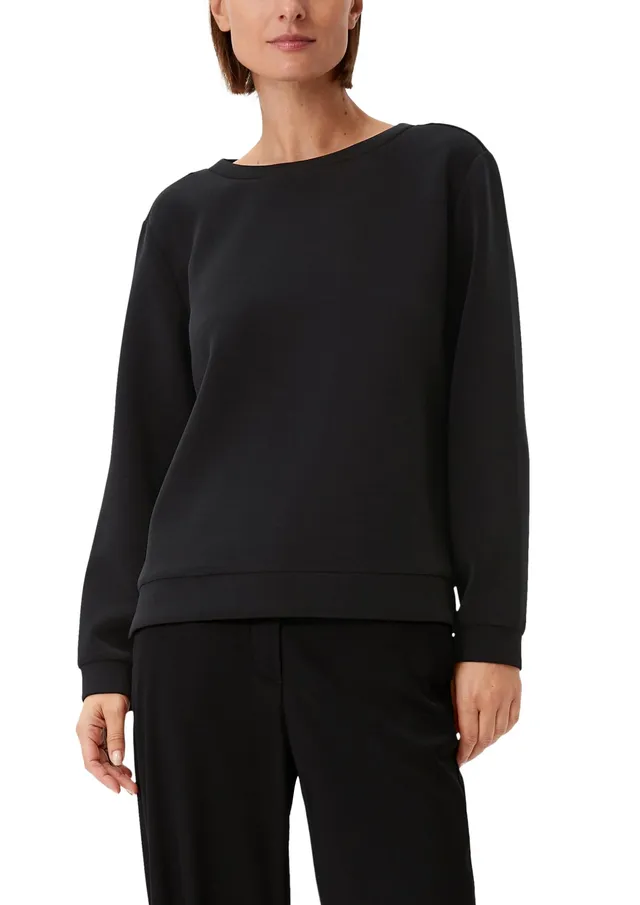 comma-2137917-sweatshirt-scuba-weich-damen image 1