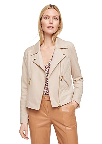 comma-jacke-veloursleder-optik-sand image 8