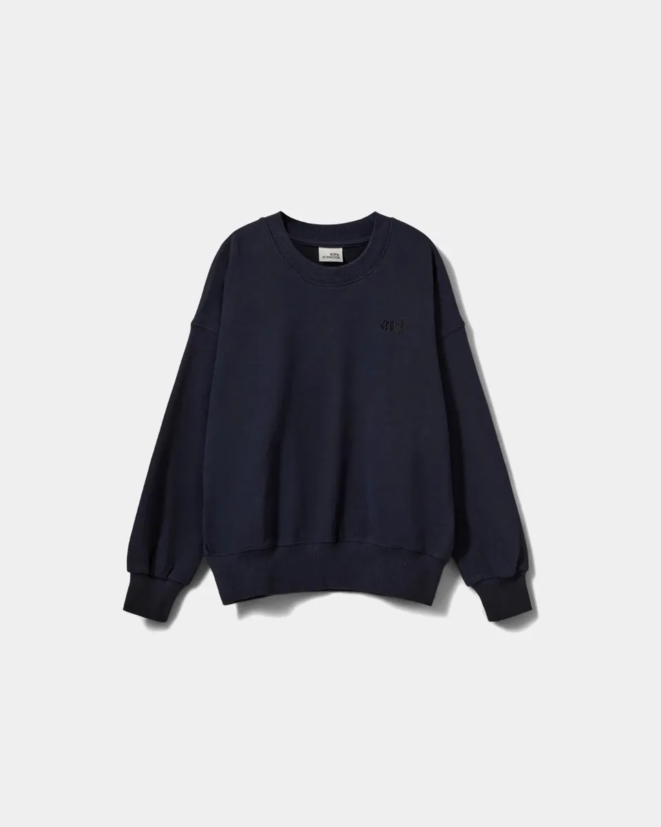 sofie-schnoor-young-elis-sweatshirt-navyblau-baumwolle image 1