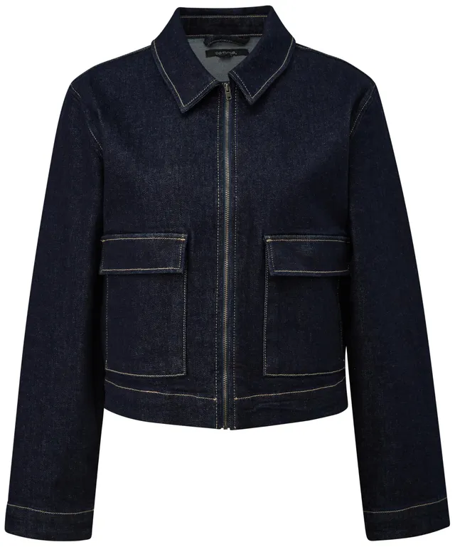 comma-jackets-damen-jeans-jacke-gr-e-42-knopfleiste image 1