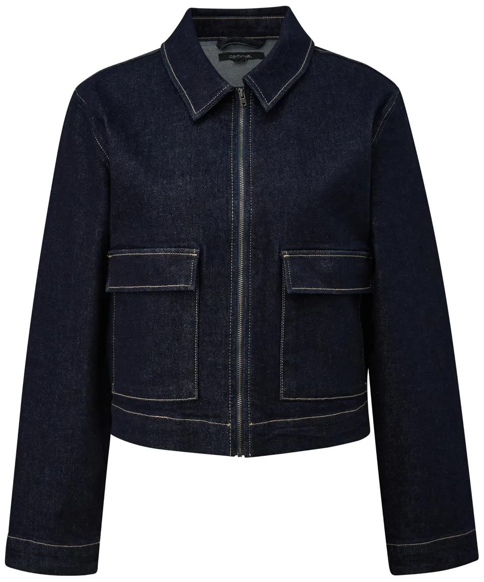 comma-jackets-damen-jeans-jacke-gr-e-42-knopfleiste image 1