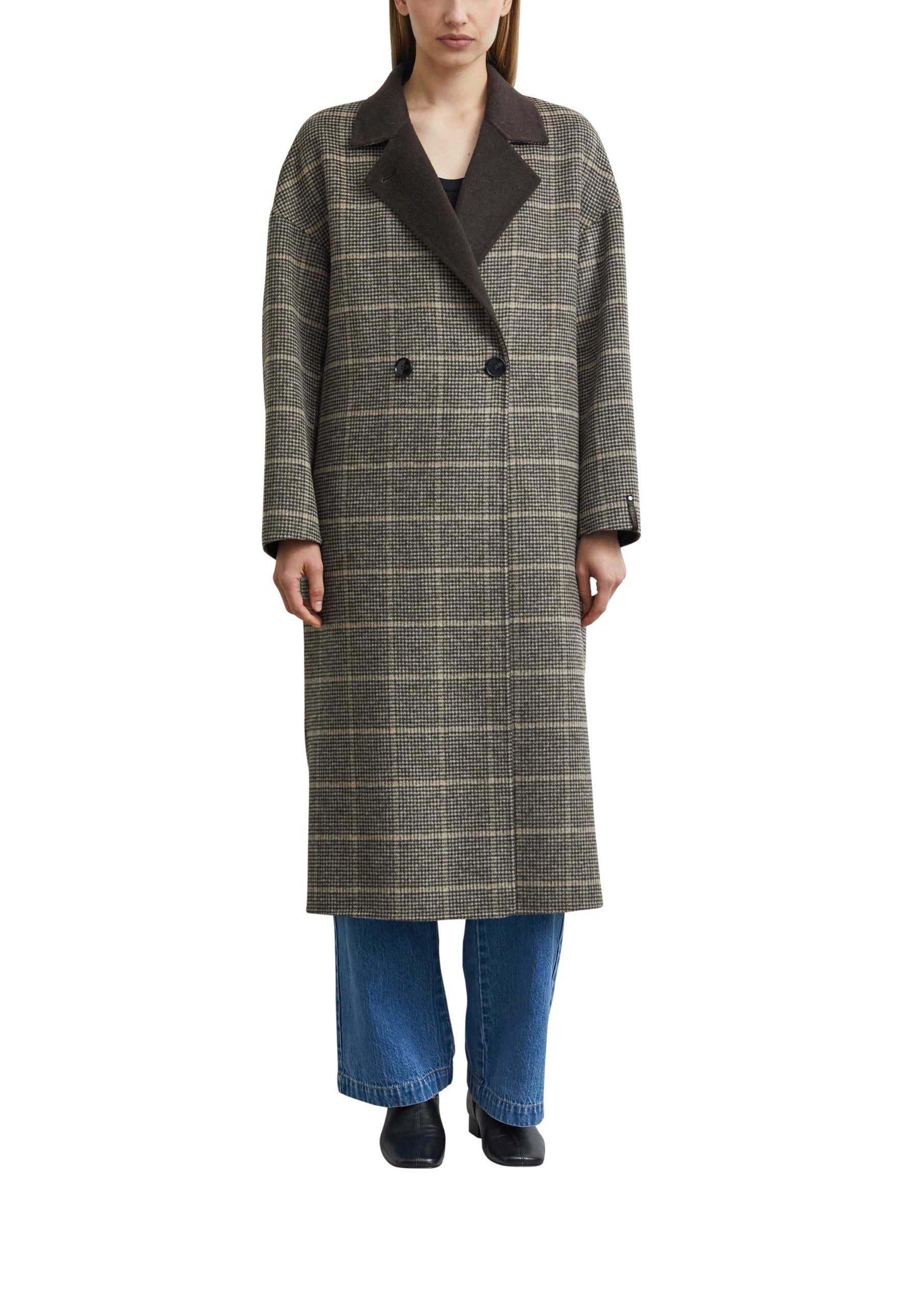 comma-outdoor-mantel-loose-fit-doubleface-mantel-medium-reverskragen image 1