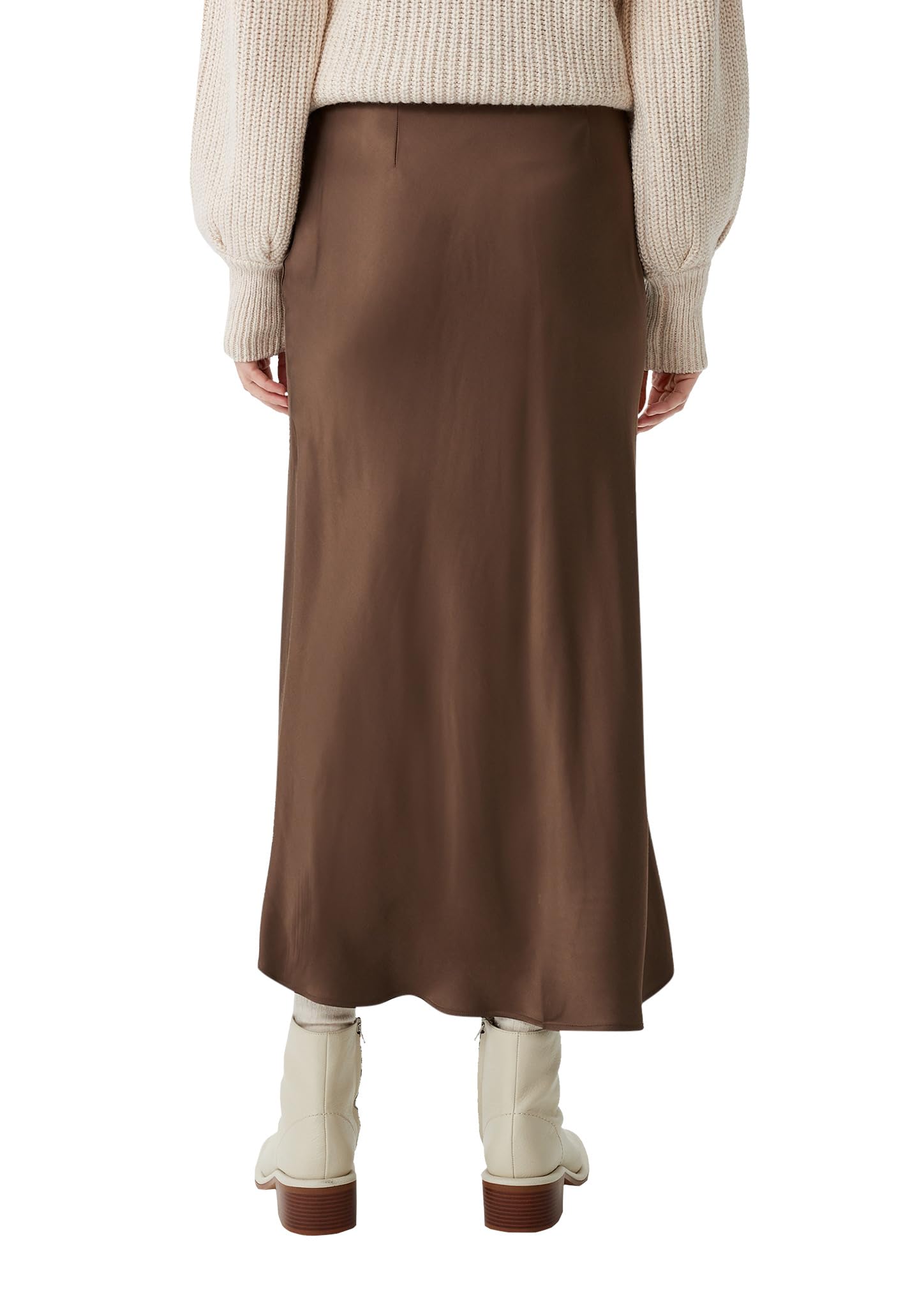 comma-satin-rock-damen-viskosestretch-elegant image 2